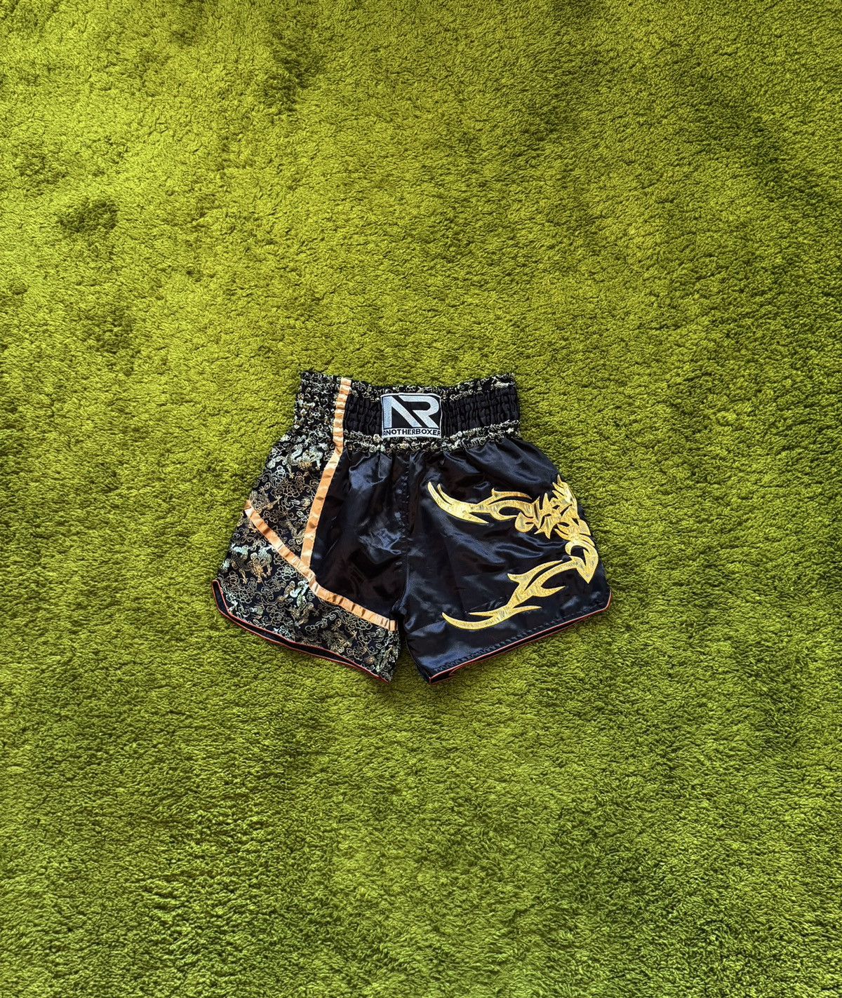 🐲 embroidered dragons pattern Muay Thai boxing mma shorts
