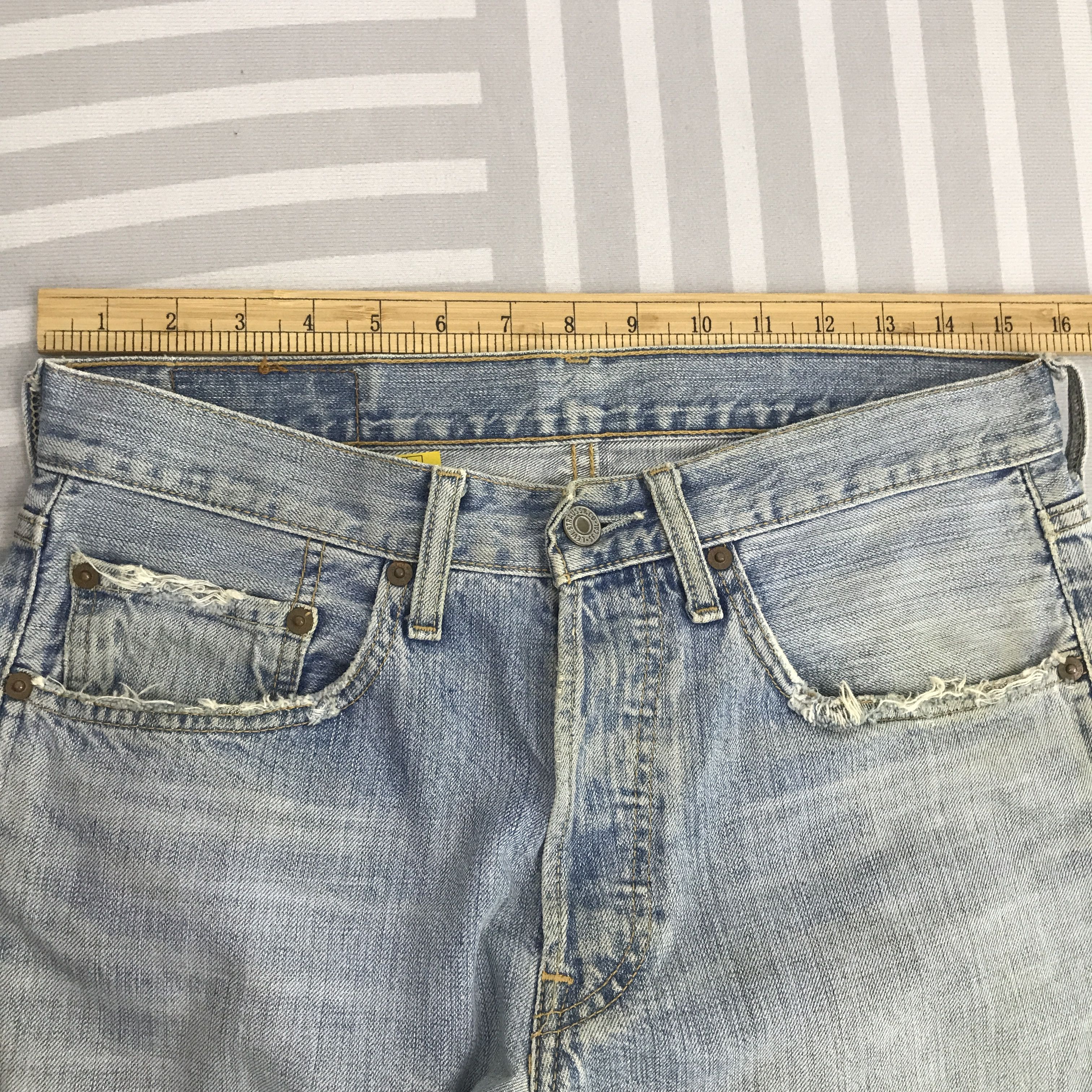 Levi's × Vintage Vintage Levi's 501 Distressed Denim jeans pants Size US 30 / EU 46 - 7 Thumbnail