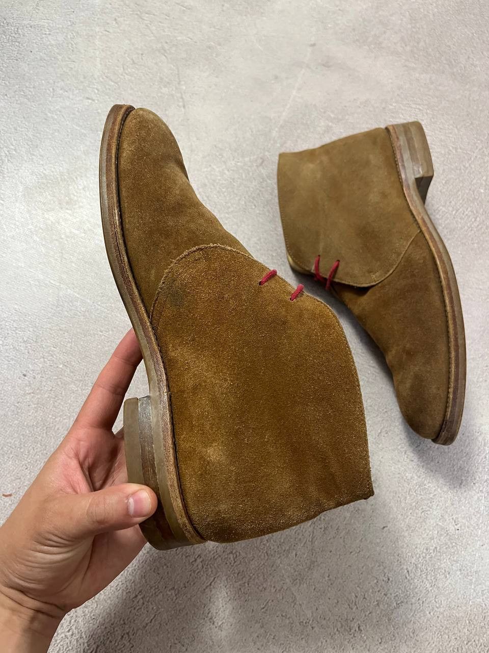 If Six Was Nine Vintage As 98 Guidi style Faded Biker High Boots Size US 10 / EU 43 - 10 Thumbnail