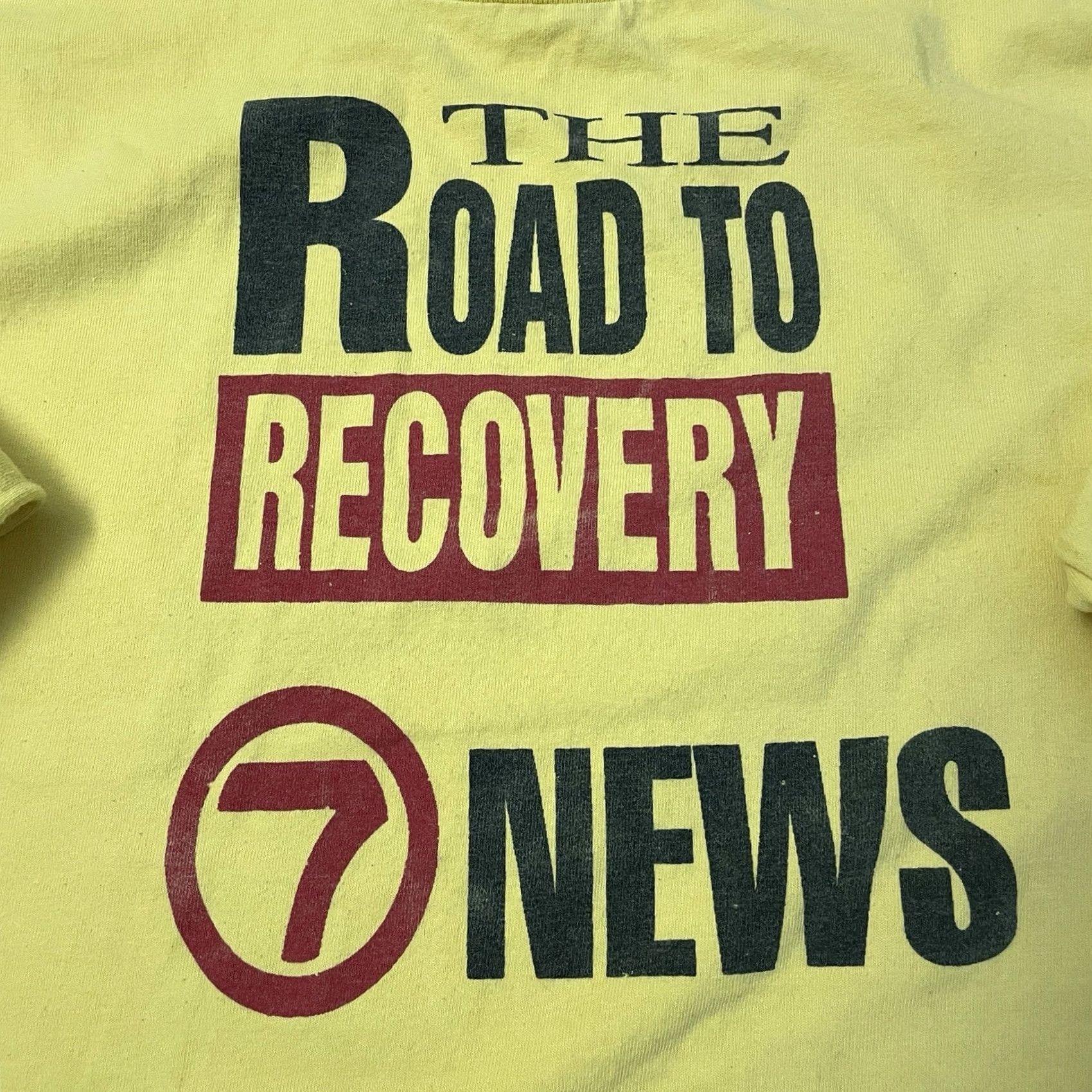 Vintage VINTAGE Office Depot News Channel Adult Large Yellow Long Sleeve USA 90s Mens Shirt Size US L / EU 52-54 / 3 - 6 Thumbnail