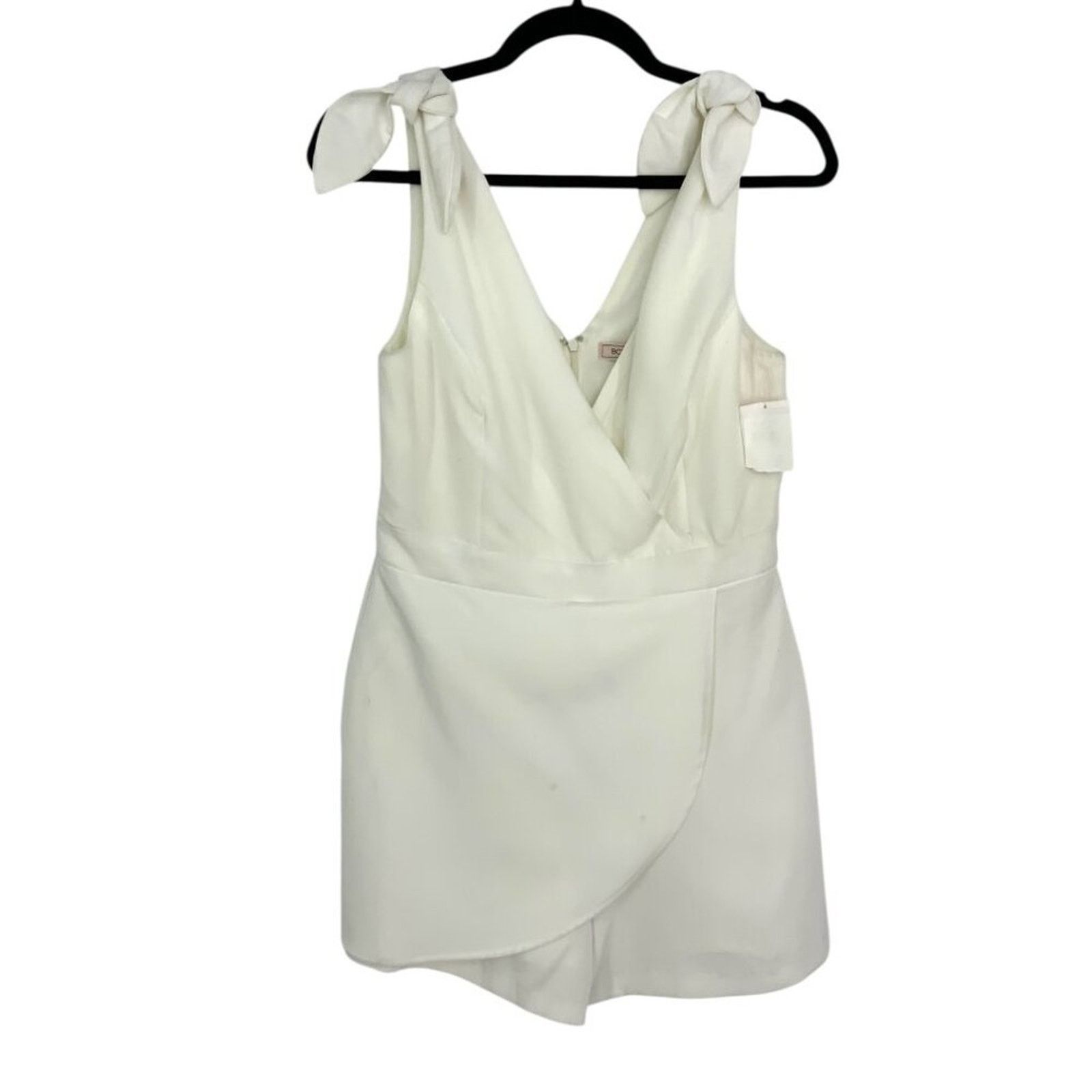 Other BCBGeneration Skort Romper White Size XS NWOT $98 MSRP Size 27" / US 4 / IT 40 - 2 Thumbnail