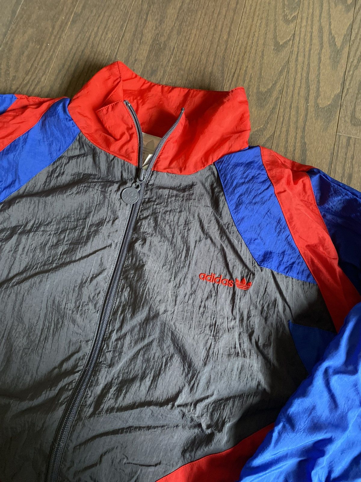 Adidas Vintage 1980’s Adidas Windbreaker Size US M / EU 48-50 / 2 - 2 Thumbnail