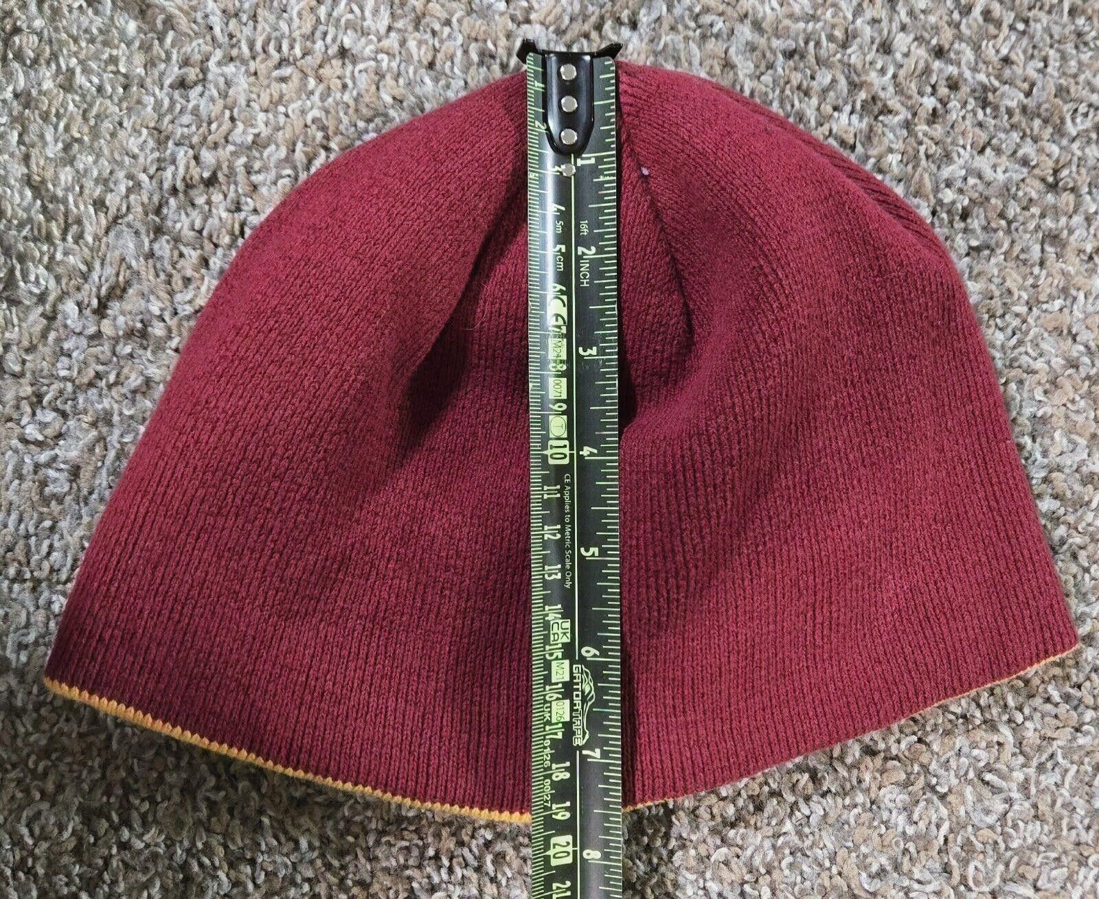 Nike Maroon And Yellow Nike Football Beanie Size ONE SIZE - 6 Thumbnail