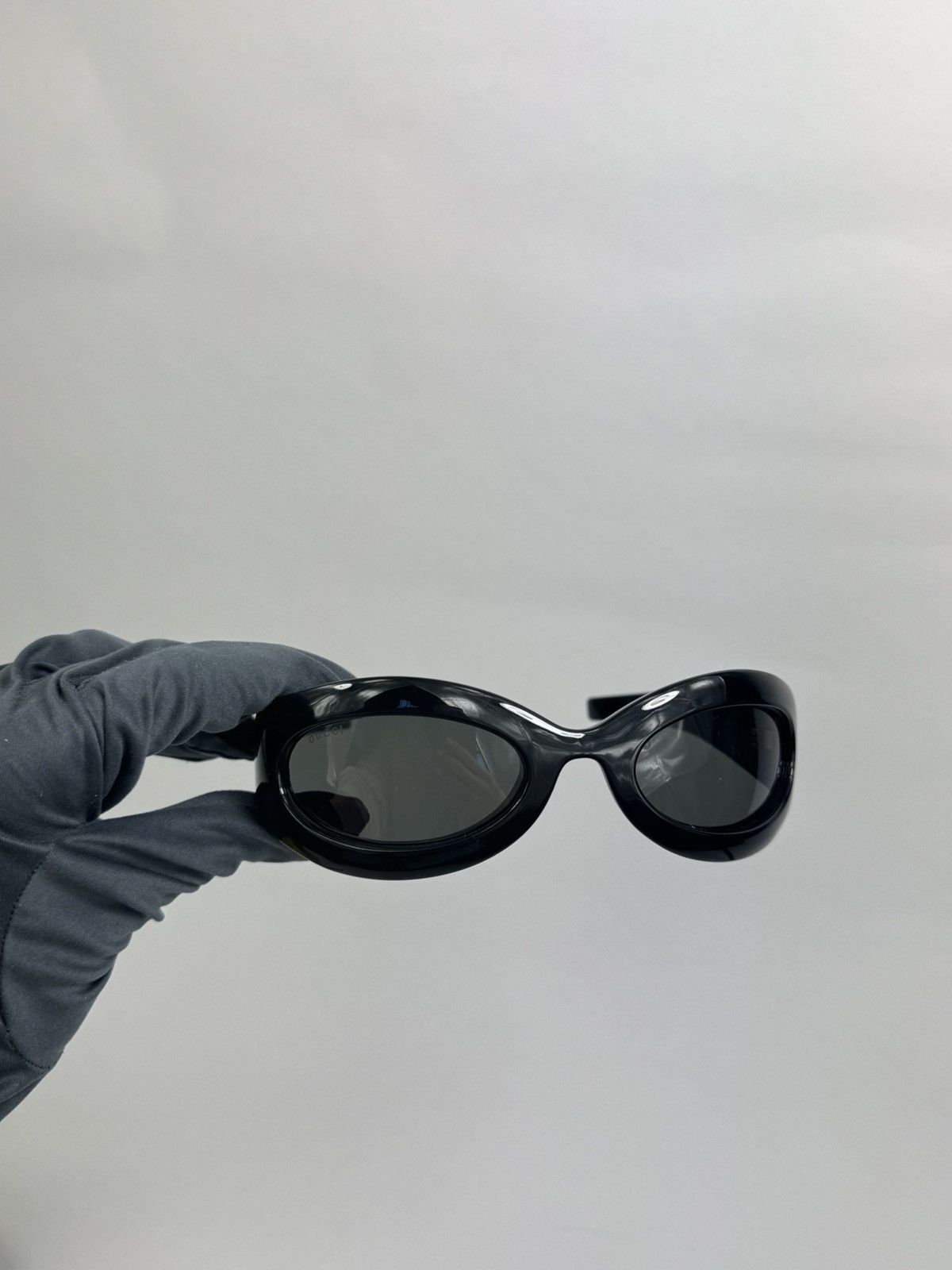 Gucci GUCCI LOGO SQAURE TINTED SUNGLASSES Size ONE SIZE - 6 Thumbnail