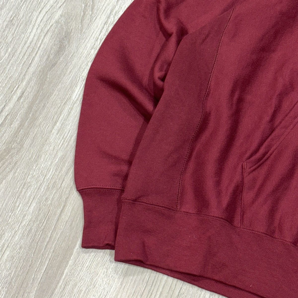 Champion Champion Reverse Weave Hoodie Mens XL Maroon Heavyweight Size US XL / EU 56 / 4 - 5 Thumbnail