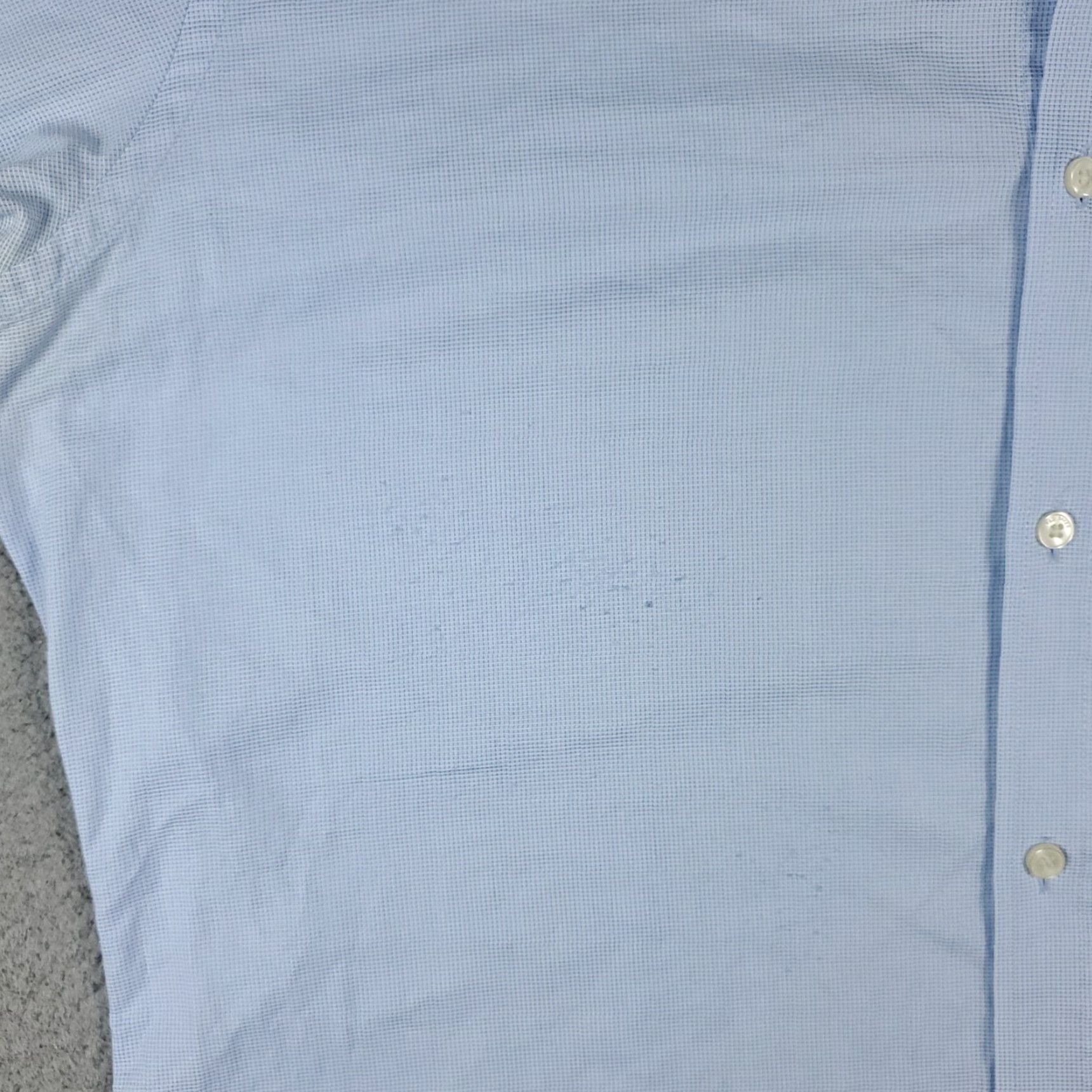 Ted Baker Ted Baker London Shirt Mens 16 Blue Dress Shirt Button Up Long Sleeve 100% Cotton Classic Modern Preppy Mens Size US L / EU 52-54 / 3 - 5 Thumbnail