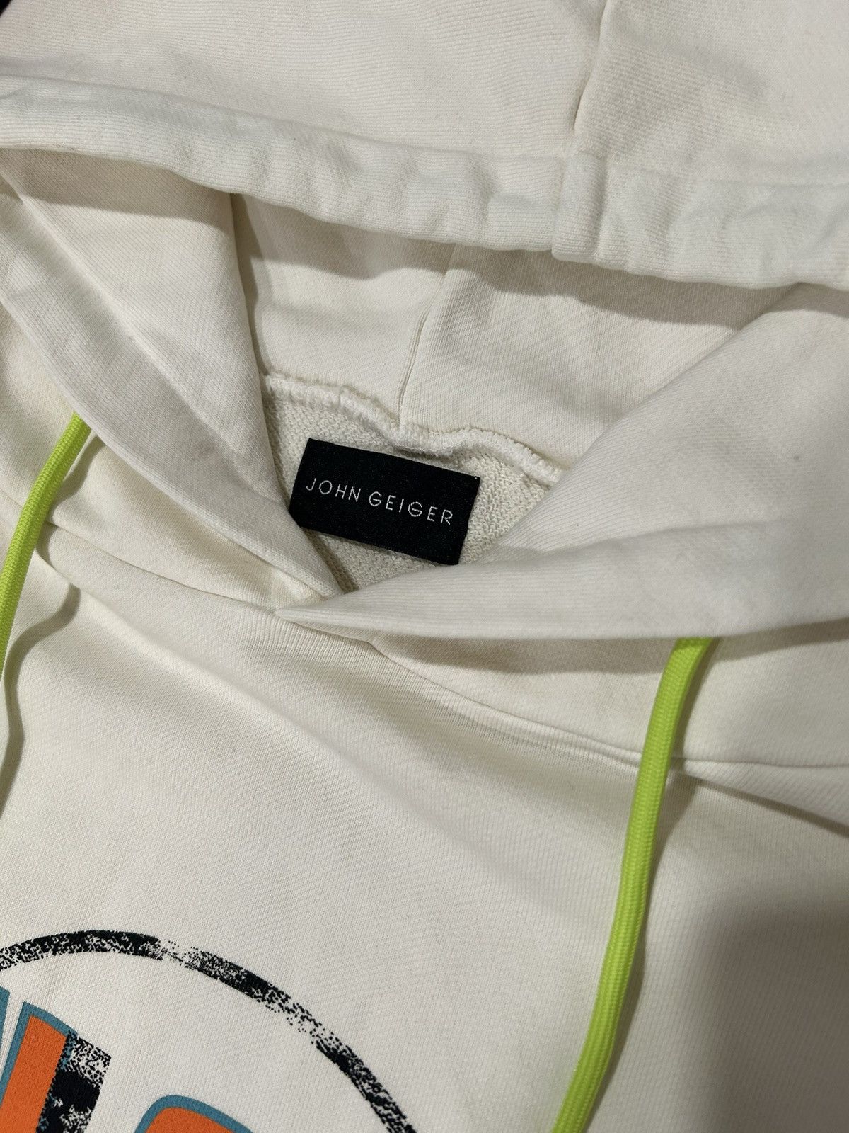 John Geiger John Geiger hoodie USA white rare just don nike style Size US XL / EU 56 / 4 - 3 Thumbnail