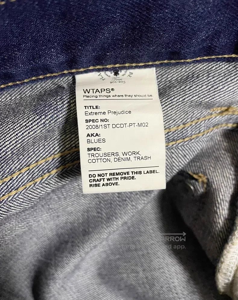 Wtaps Wtaps size S Blue Denim Jeans Size US 27 - 8 Thumbnail