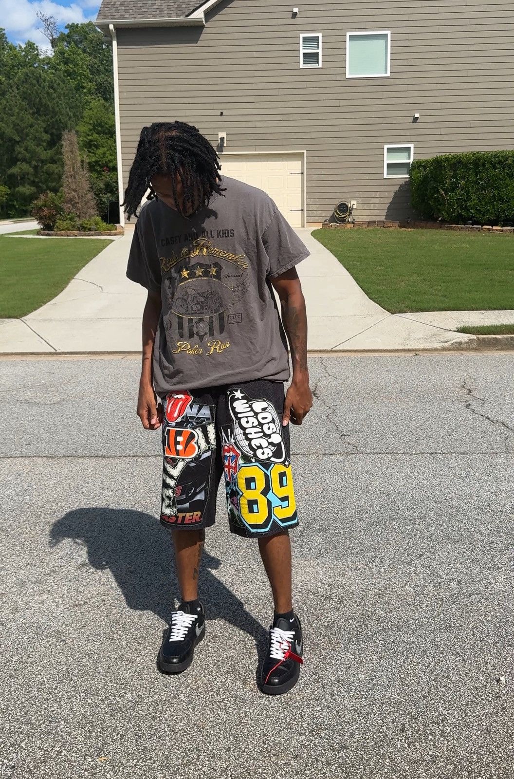 Other Black Baggy Shorts Size US 32 / EU 48 - 2 Thumbnail