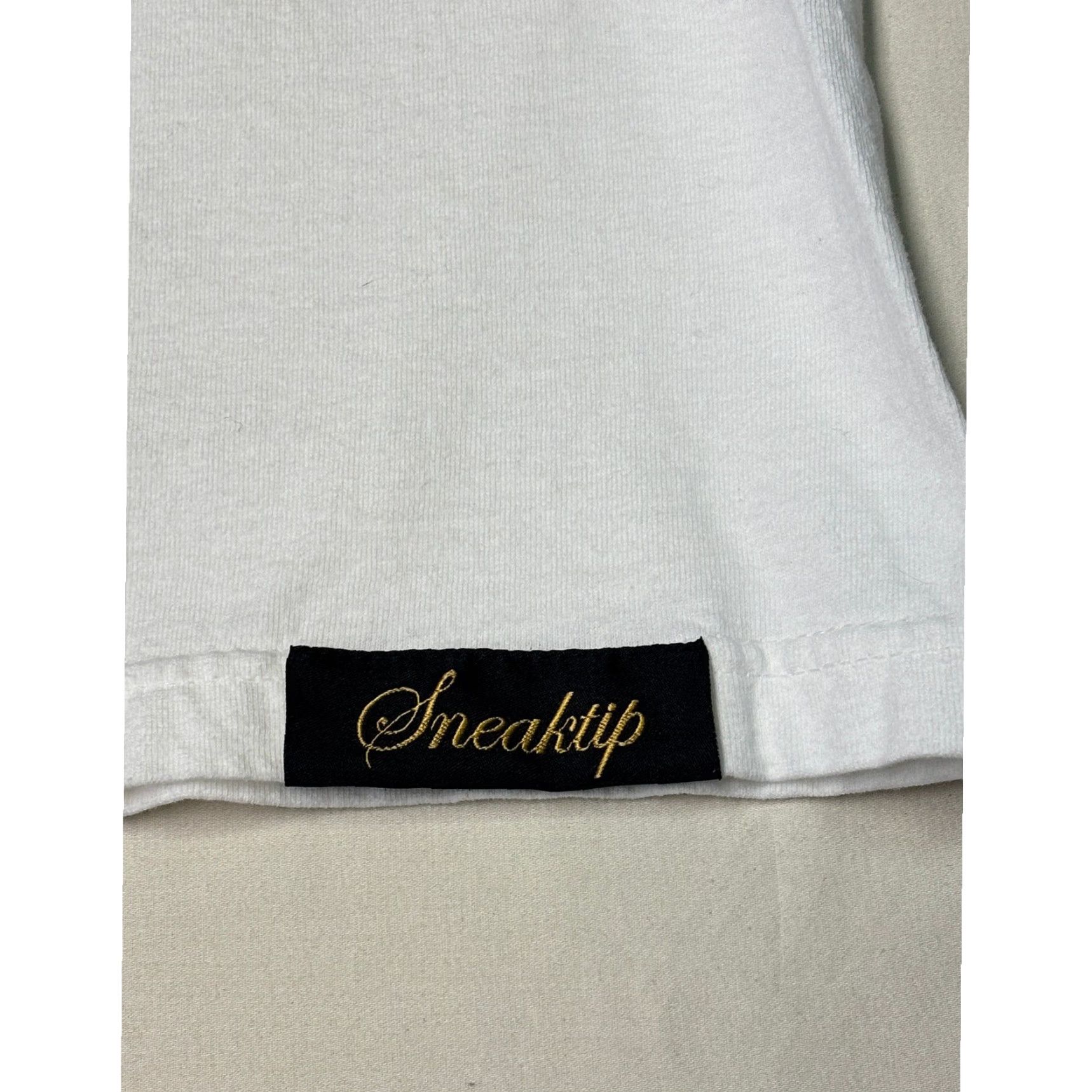 Vintage Sneaktip Mens XL Graphic T Shirt White Rock Fly Kicks With Fly Chicks Made USA Size US XL / EU 56 / 4 - 2 Thumbnail