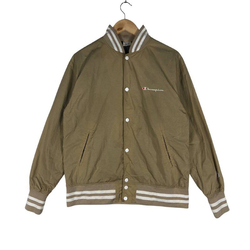 Champion × Vintage Vintage Champion Varsity Bomber Button Jacket Size US M / EU 48-50 / 2 - 1 Thumbnail