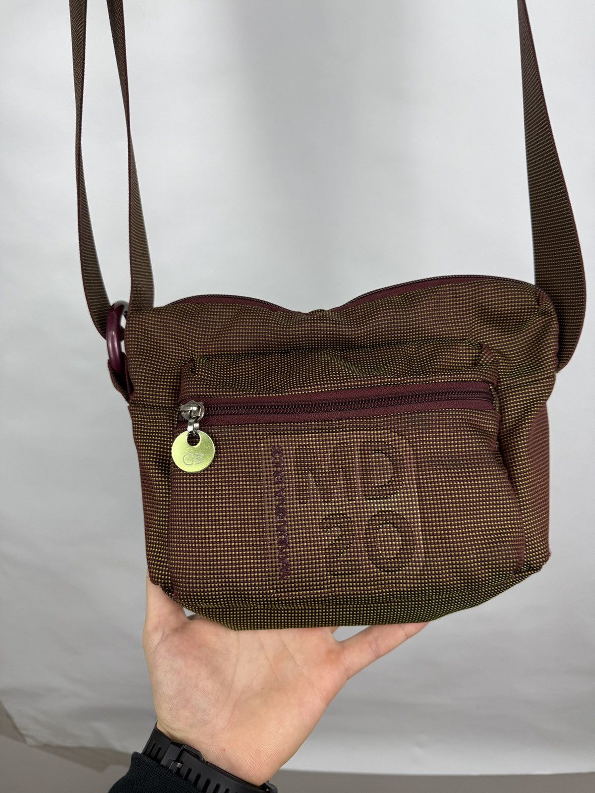 Mandarina Duck 🇮🇹 Y2K Mandarina Duck MD20 Bag Unisex Avant Garde Rare Retro Size ONE SIZE - 5 Thumbnail