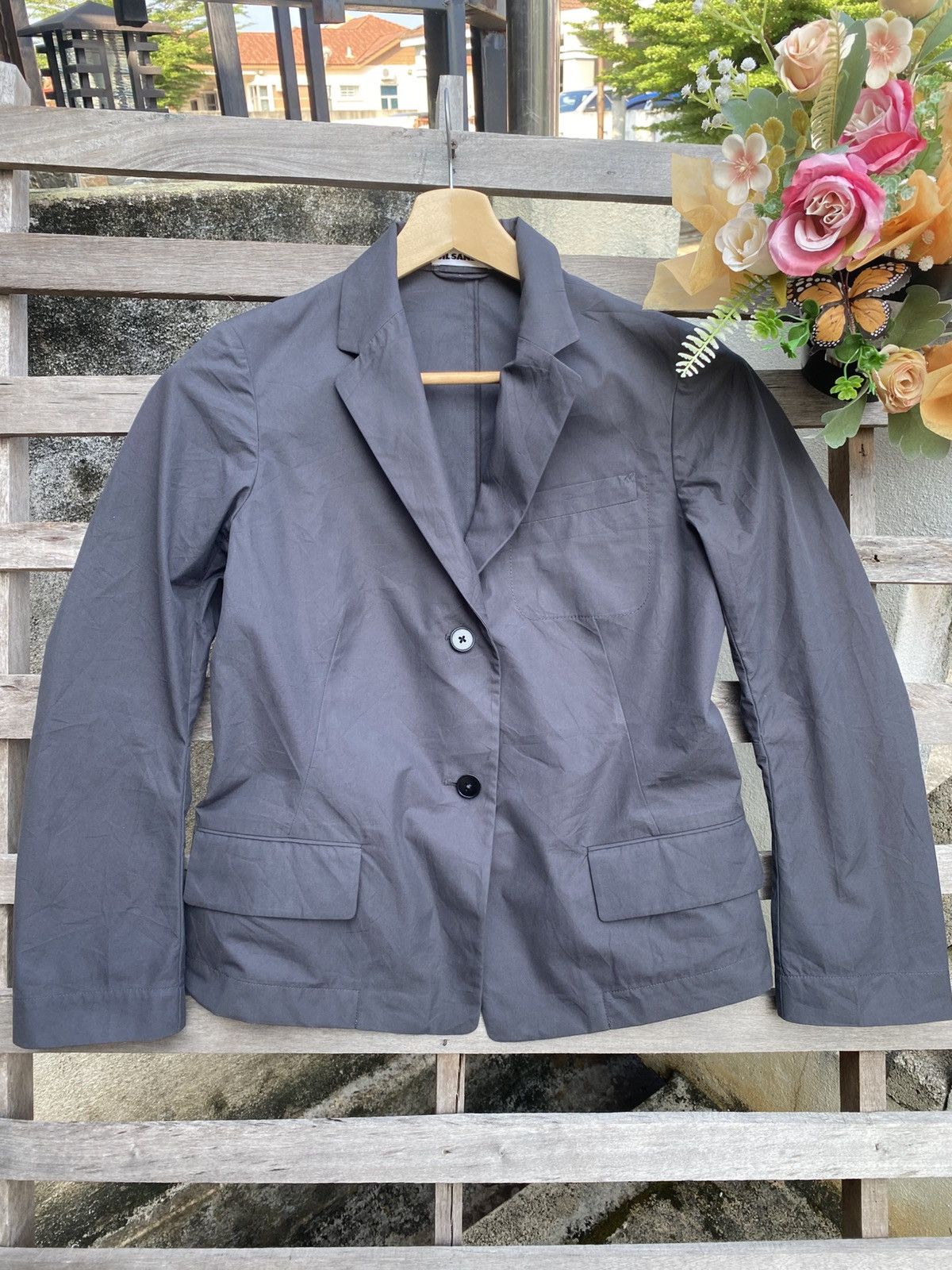 Jil Sander Vintage Jil Sander Blazer Jacket Size XXS / US 00 / IT 34 - 3 Thumbnail