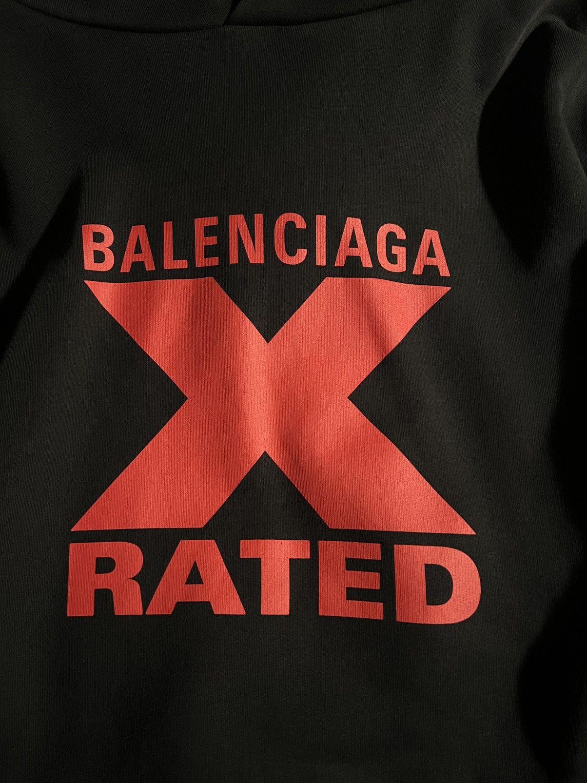Balenciaga Balenciaga x rated hoodie Size US L / EU 52-54 / 3 - 3 Thumbnail