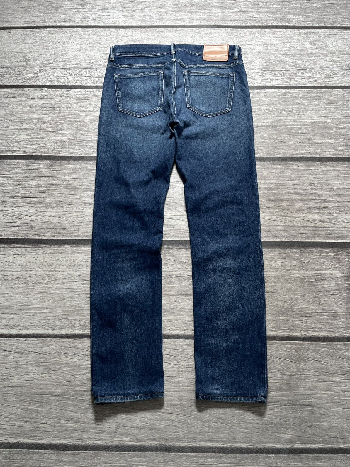 Acne Studios Acne Studios North Dark Blue slim jeans Size US 34 / EU 50 - 2 Thumbnail