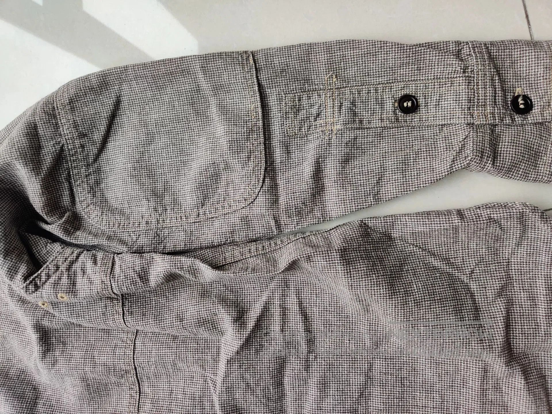 Freewheelers Stylish Checked Shirt with Zipper Detail. Size US M / EU 48-50 / 2 - 4 Thumbnail