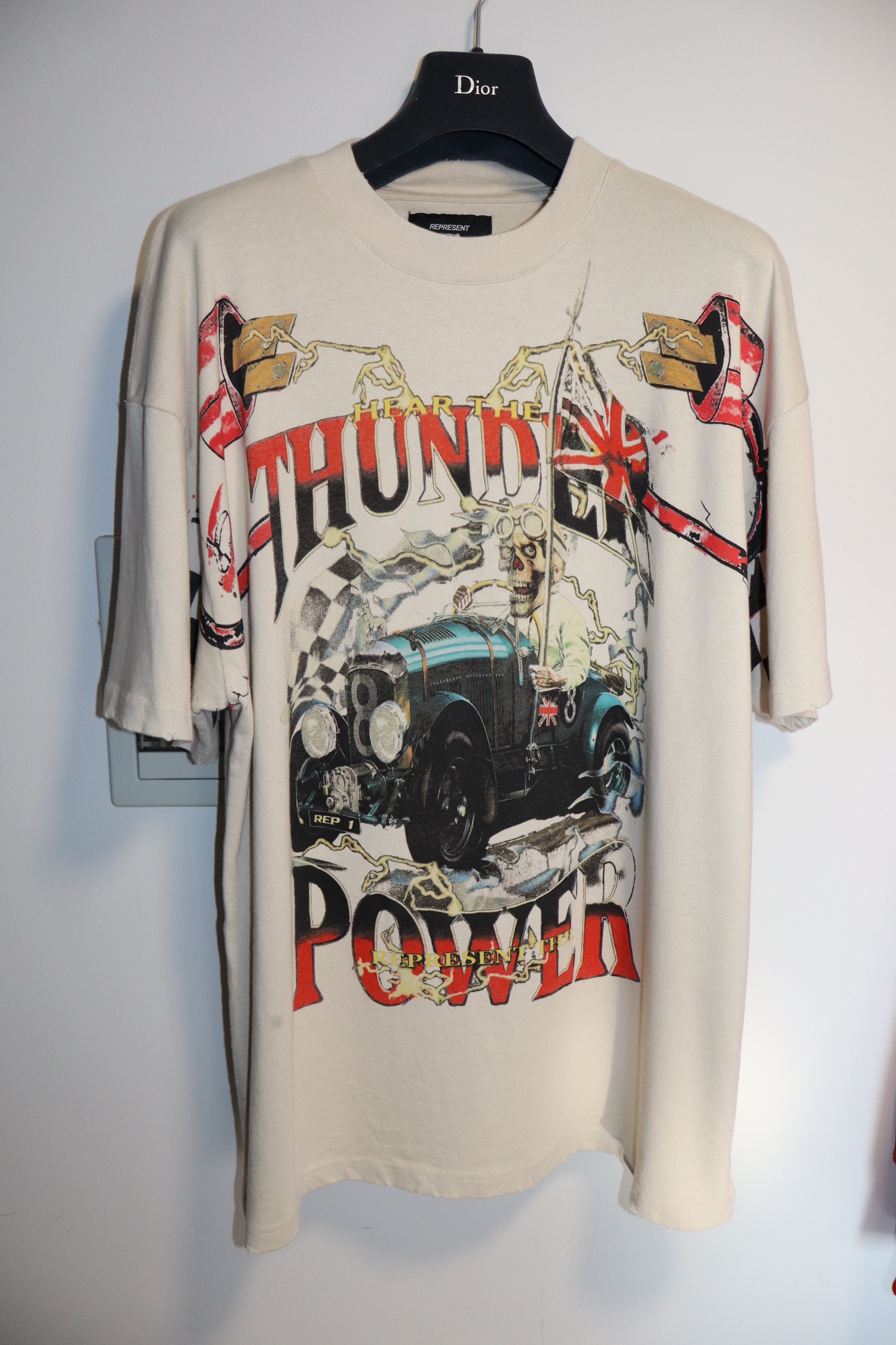 Represent Clo. Hear the thunder tshirt Size US L / EU 52-54 / 3 - 1 Thumbnail
