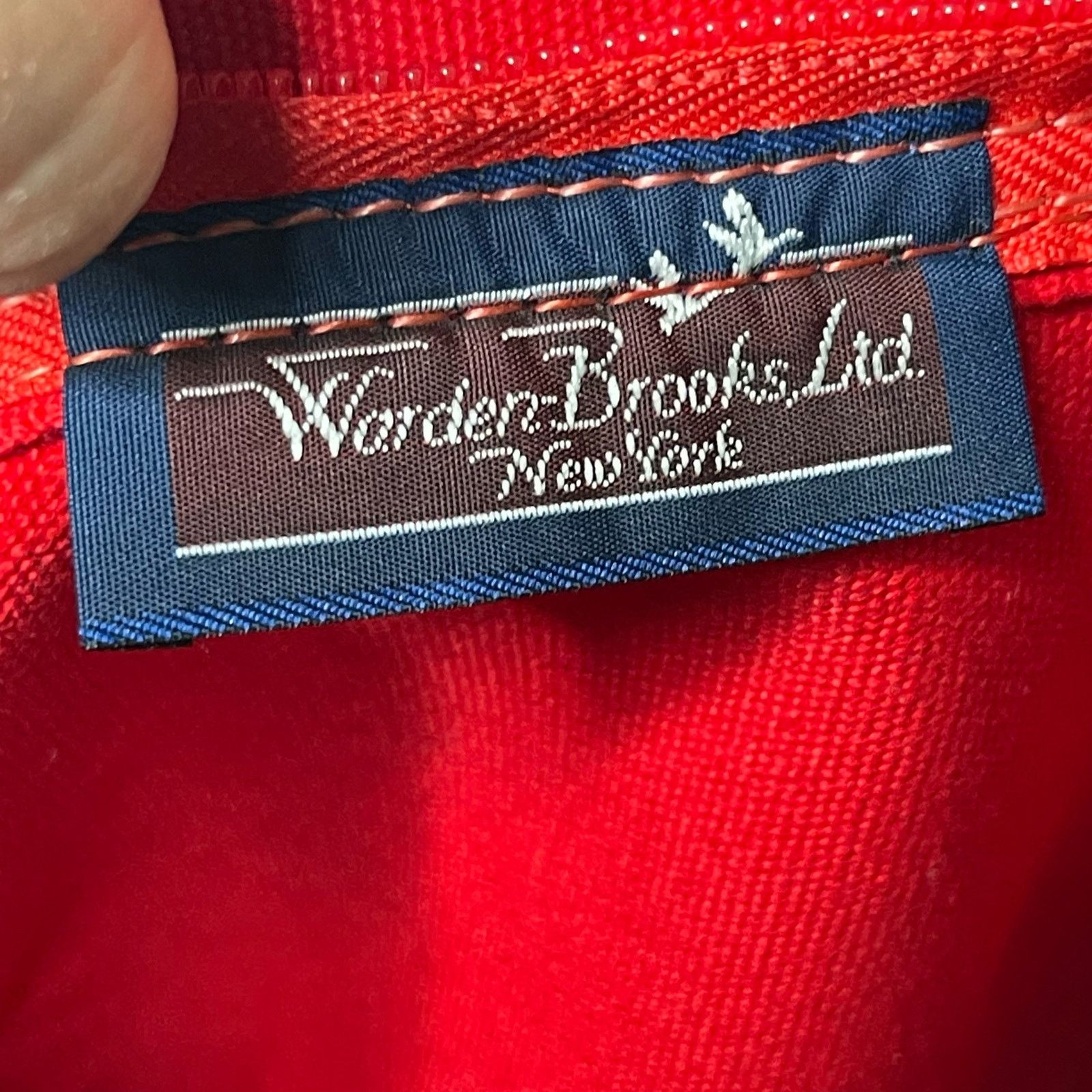 Other Warden Brooks Ltd. Duffle Bag Red OS Size ONE SIZE - 7 Thumbnail