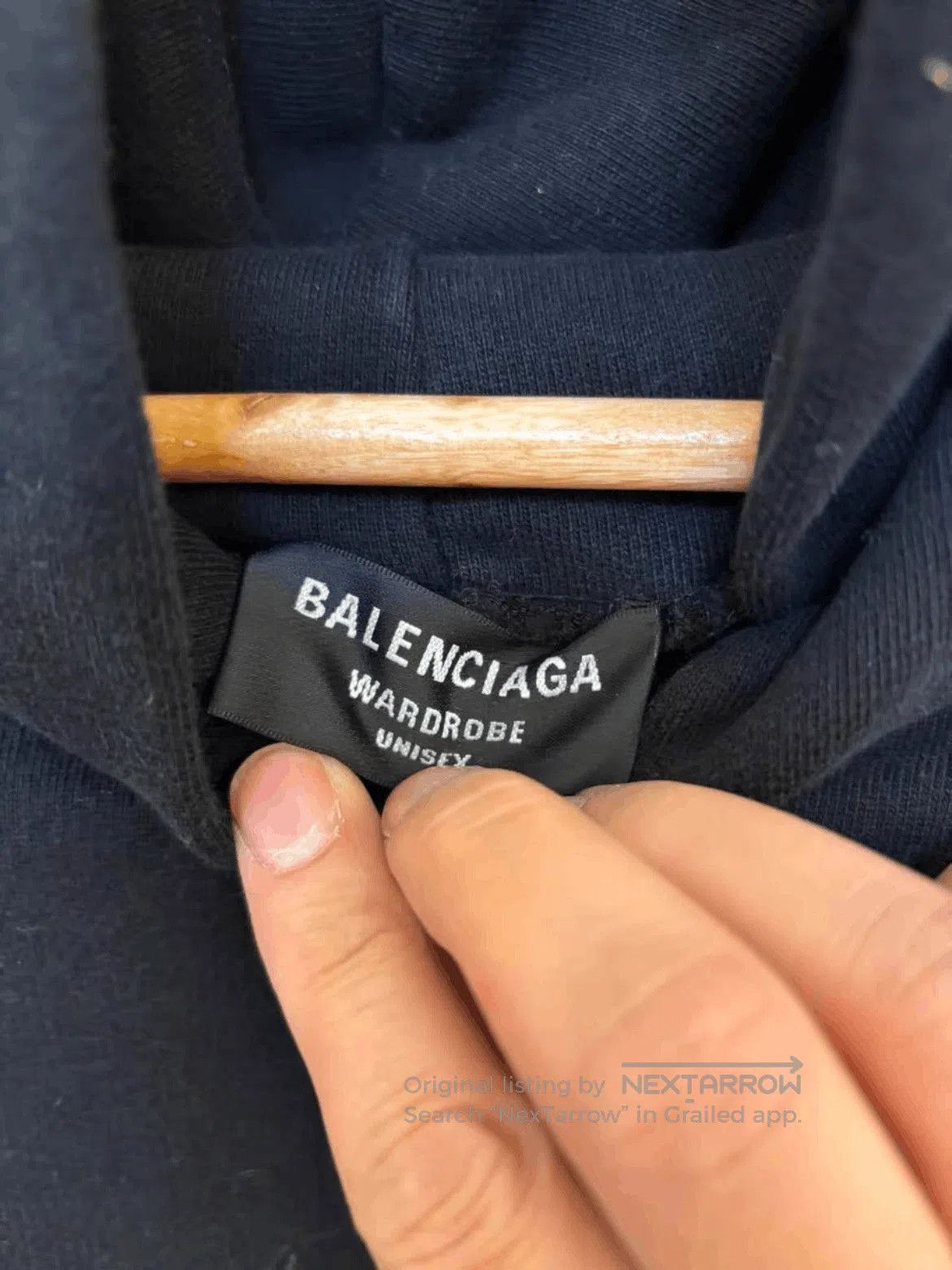Balenciaga Balenciaga Logo Stitches Oversized Hoodie. Size US S / EU 44-46 / 1 - 3 Thumbnail