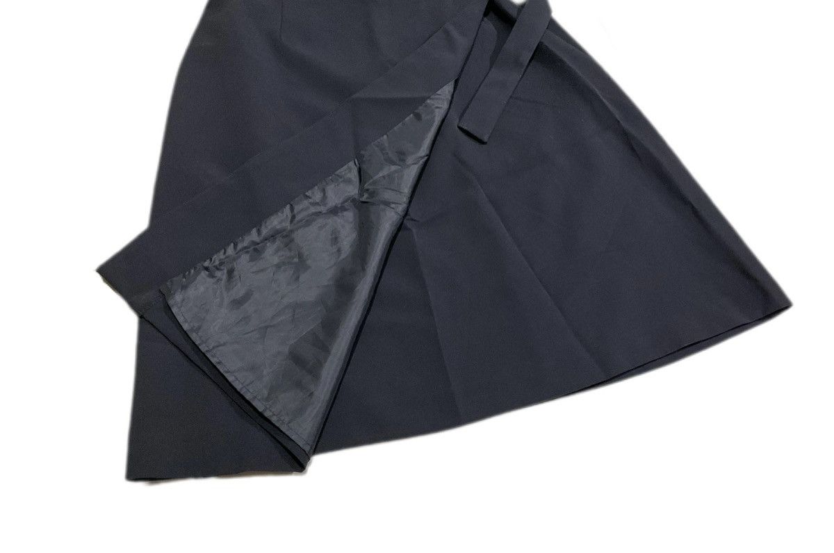 Hysteric Glamour × Japanese Brand × Yohji Yamamoto 🔥Sick Japanese Ined By Yohji Double Layer Asymmetric Skirt Size 30" / US 8 / IT 44 - 4 Thumbnail