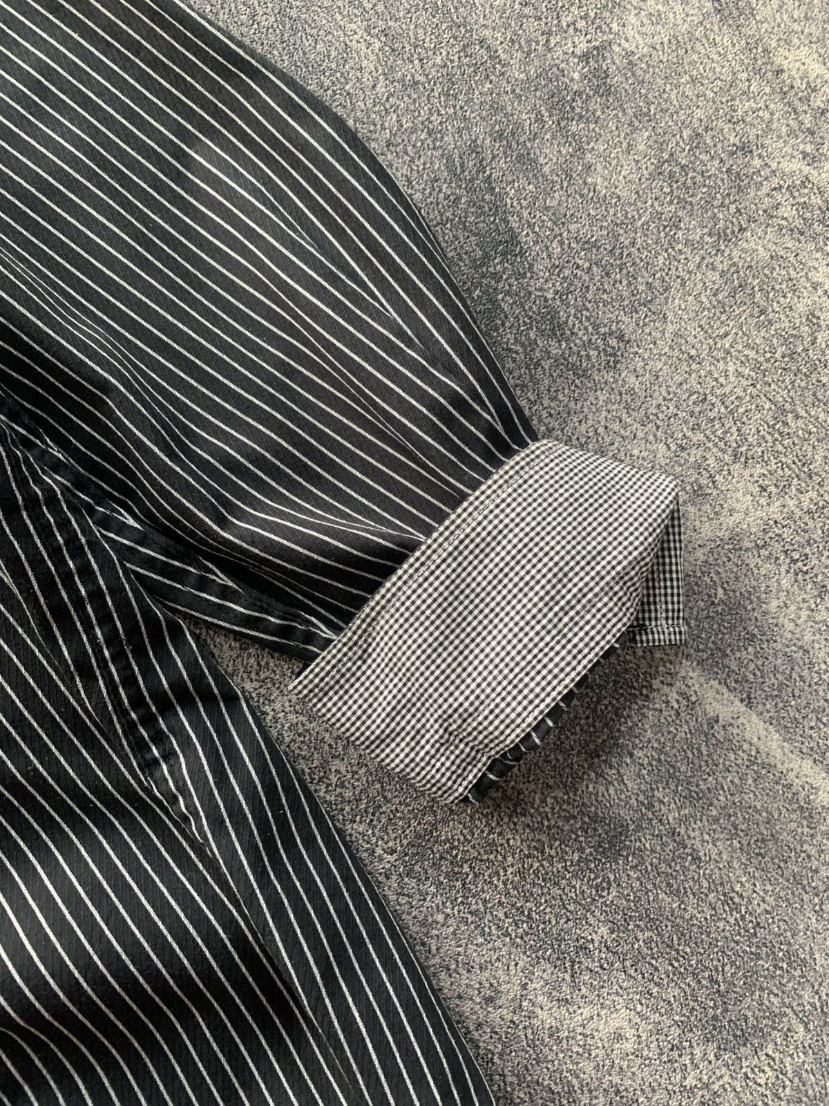 Yohji Yamamoto Button Shirt SACSNY Y'SACCS Striped Japanese Size US XL / EU 56 / 4 - 5 Thumbnail