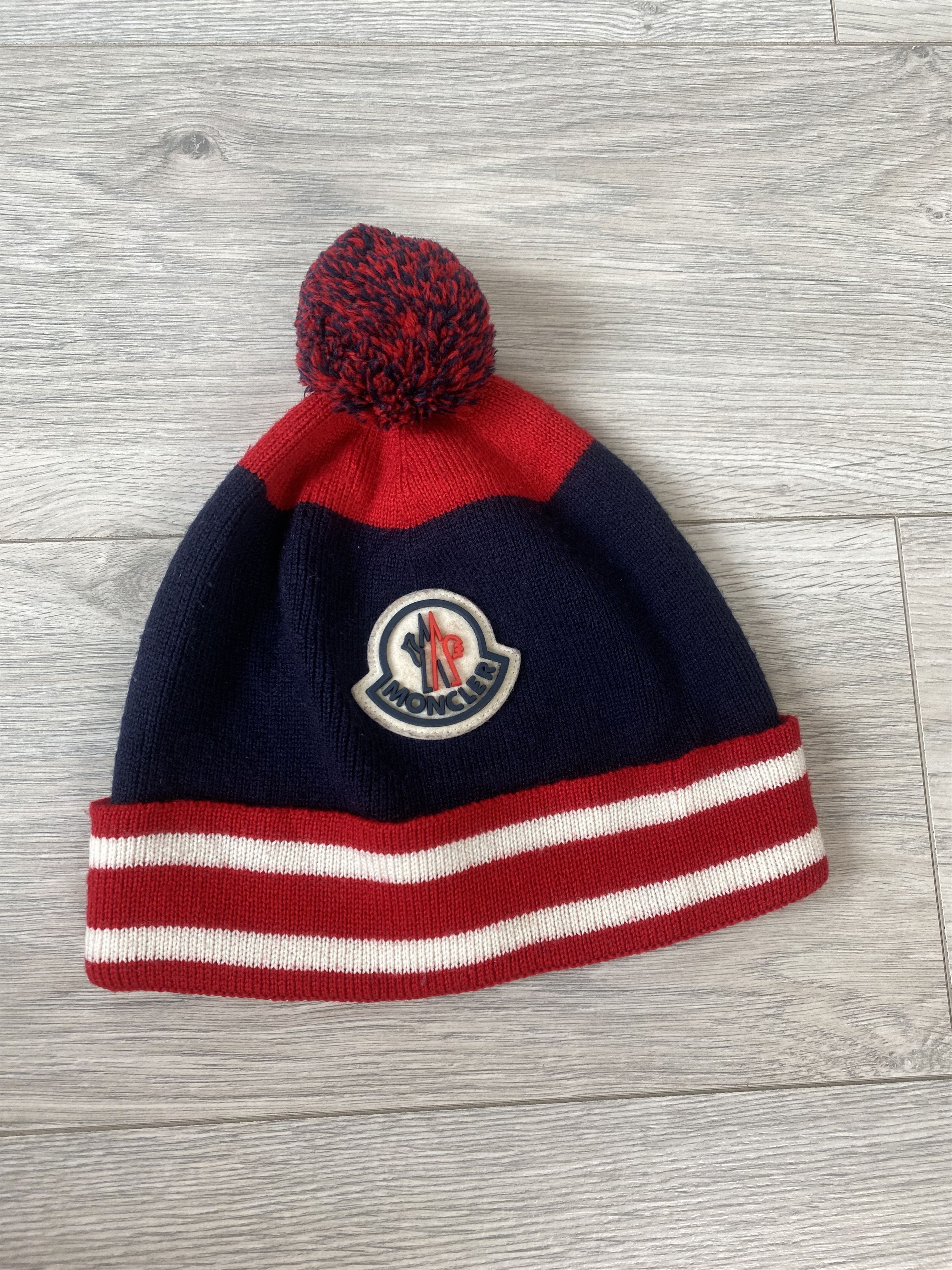 Moncler Moncler Virgin Wool Beanie Size ONE SIZE - 1 Thumbnail