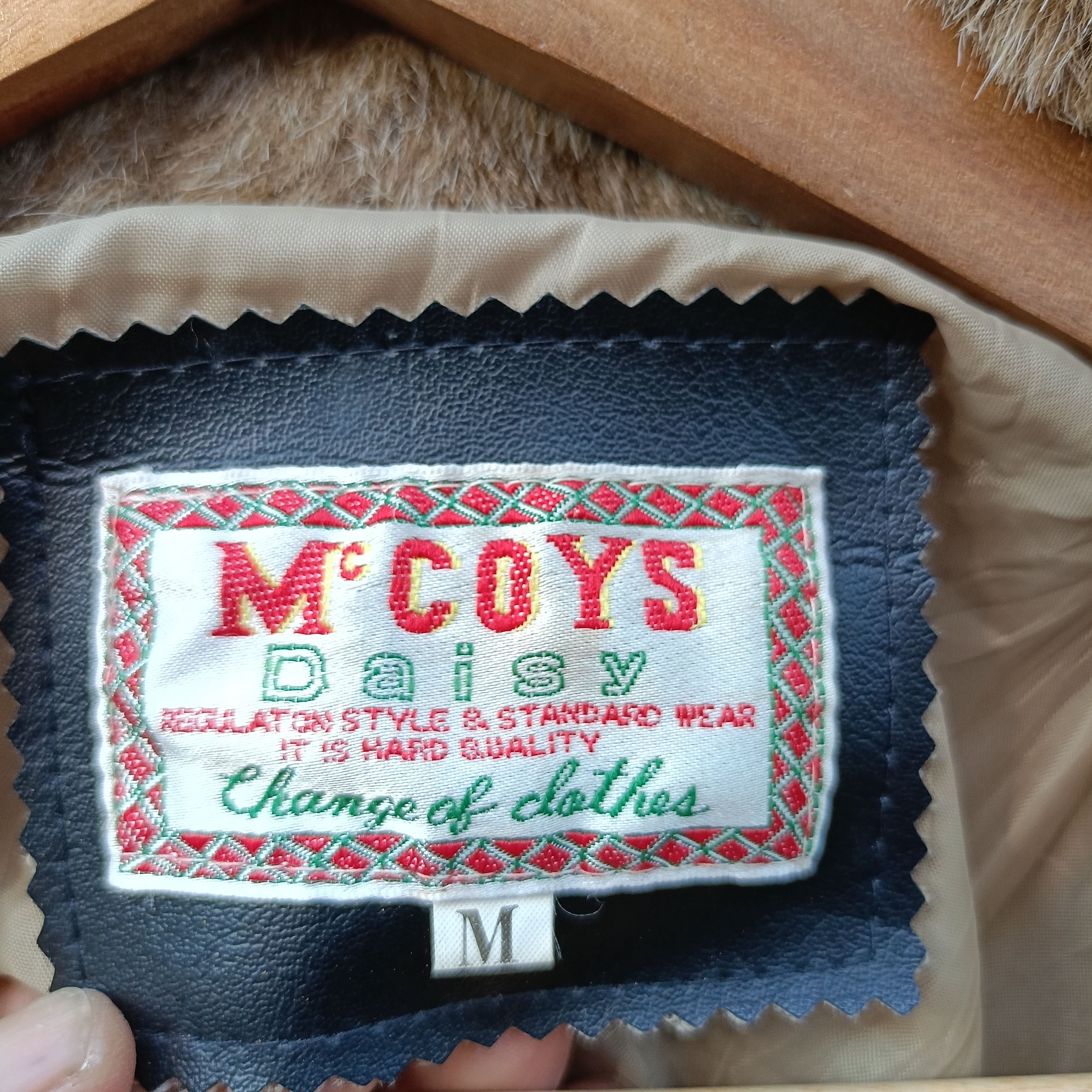 Japanese Brand Mc COYS DAISY FUR JACKET Size US L / EU 52-54 / 3 - 10 Thumbnail