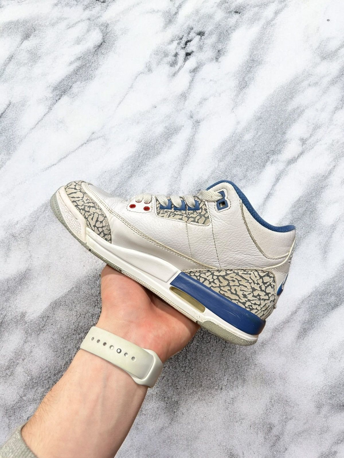Jordan Brand × Nike Nike air Jordan 3 true blue Size US 4.5 / IT 34.5 - 7 Thumbnail
