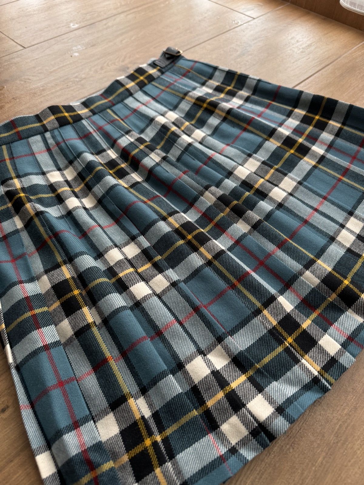Pringle Of Scotland × Vintage Vintage James Pringle Weavers of Inverness Wool Tartan Kilt Size 30" / US 8 / IT 44 - 9 Thumbnail