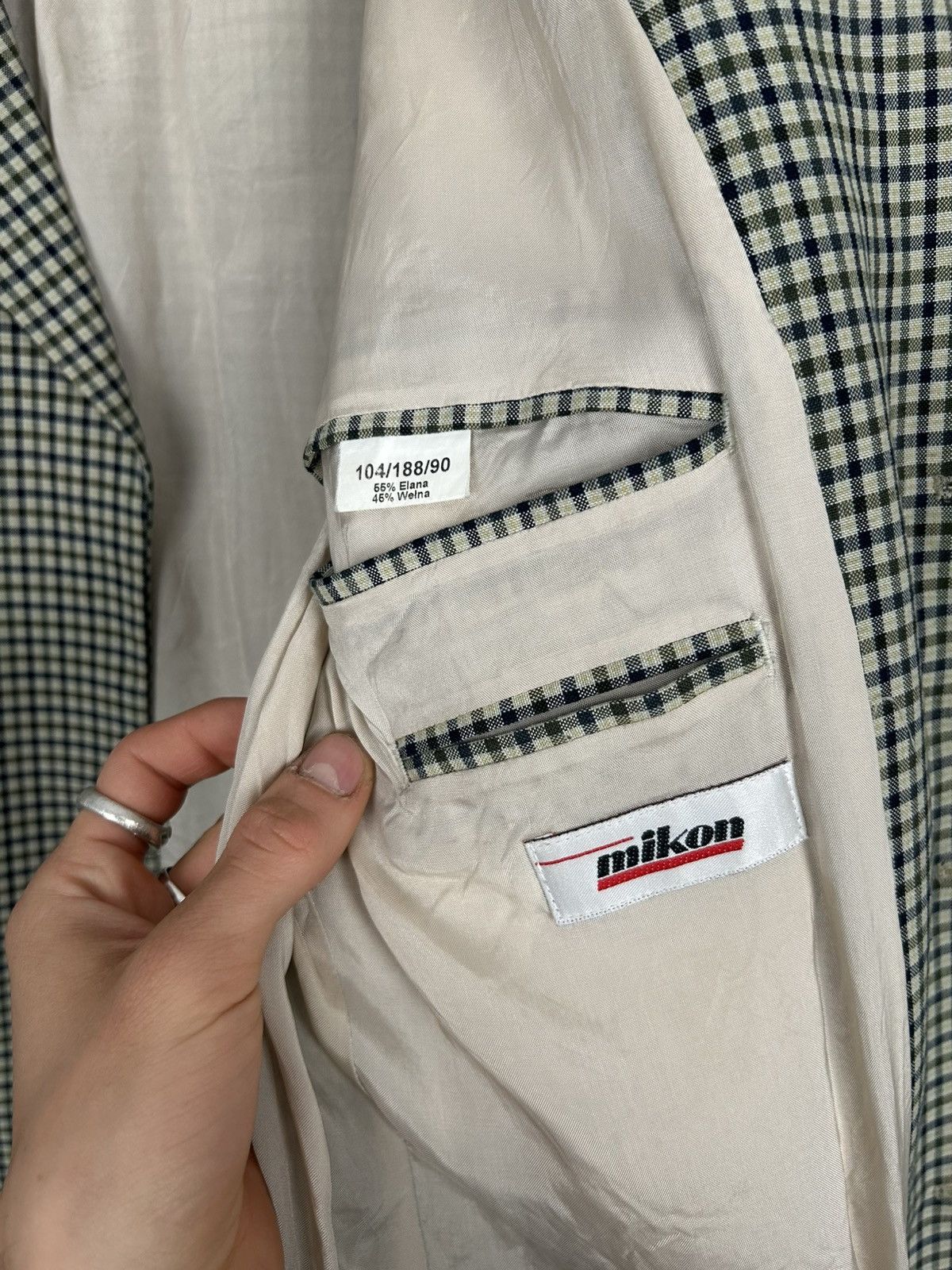 Other Vintage Avant Garde Blazer Grunge Punk Alternative Skate Size 40R - 5 Thumbnail