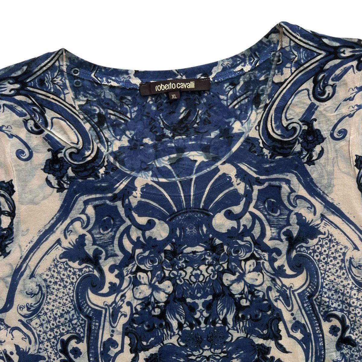 Just Cavalli × Roberto Cavalli R0BERTO CAVALLI PRINTED ART SS2017 Size XL / US 12-14 / IT 48-50 - 2 Thumbnail