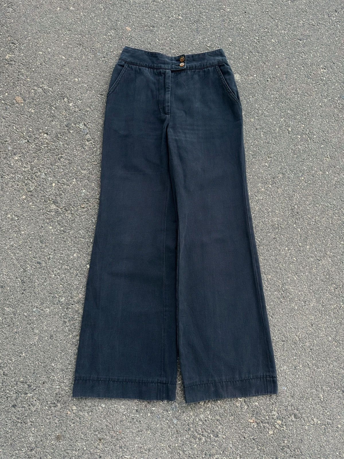 Vivienne Westwood AVANT-GARDE VIVIENNE WESTWOOD FADED PANTS JAPANESE STYLE Size 27" / US 4 / IT 40 - 1 Thumbnail