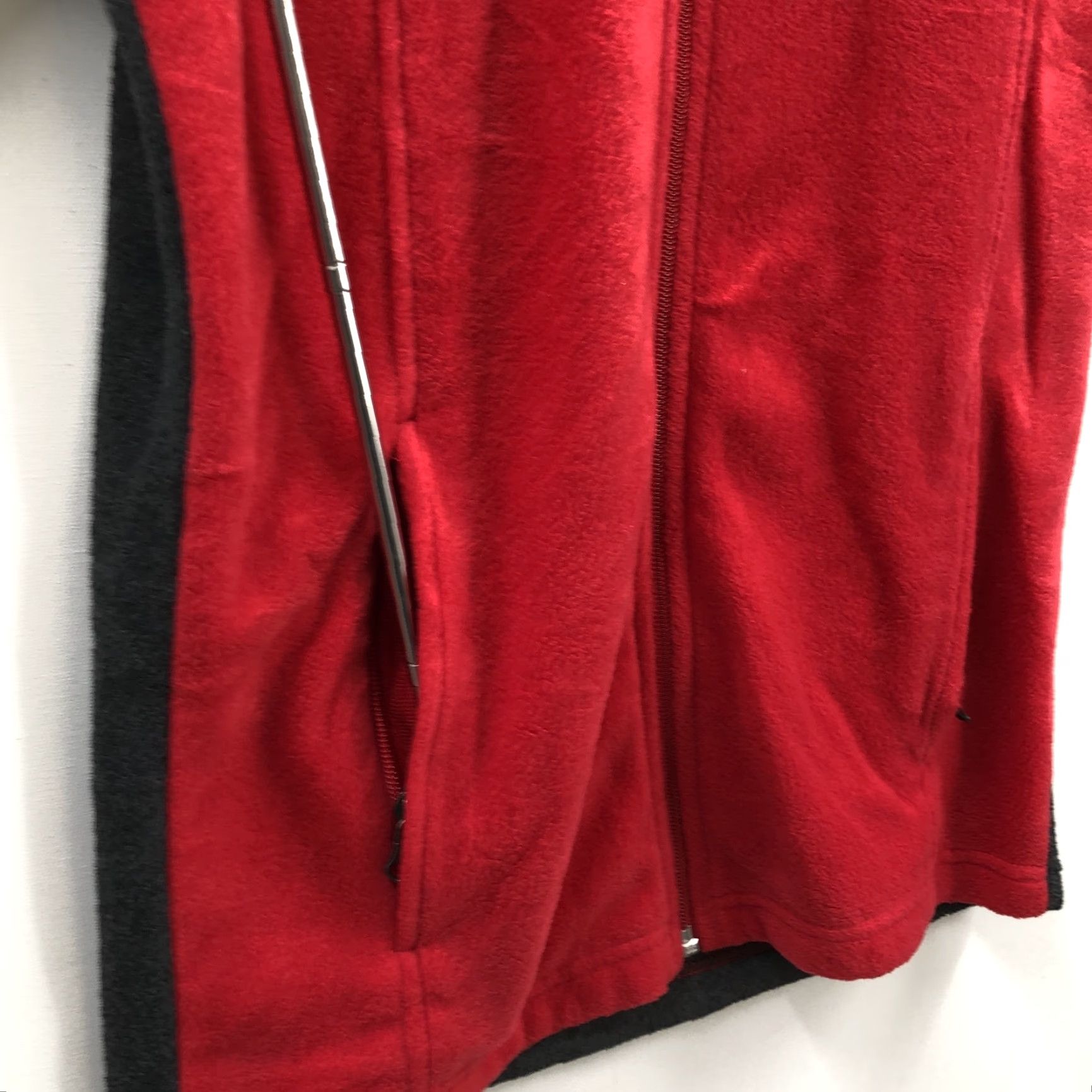Vintage Columbia Jacket Women Red Gray Long Sleeve Zip Pocket Zipper Pocket Zip Coat Winter Fall Regular L Size Large Size L / US 10 / IT 46 - 4 Thumbnail