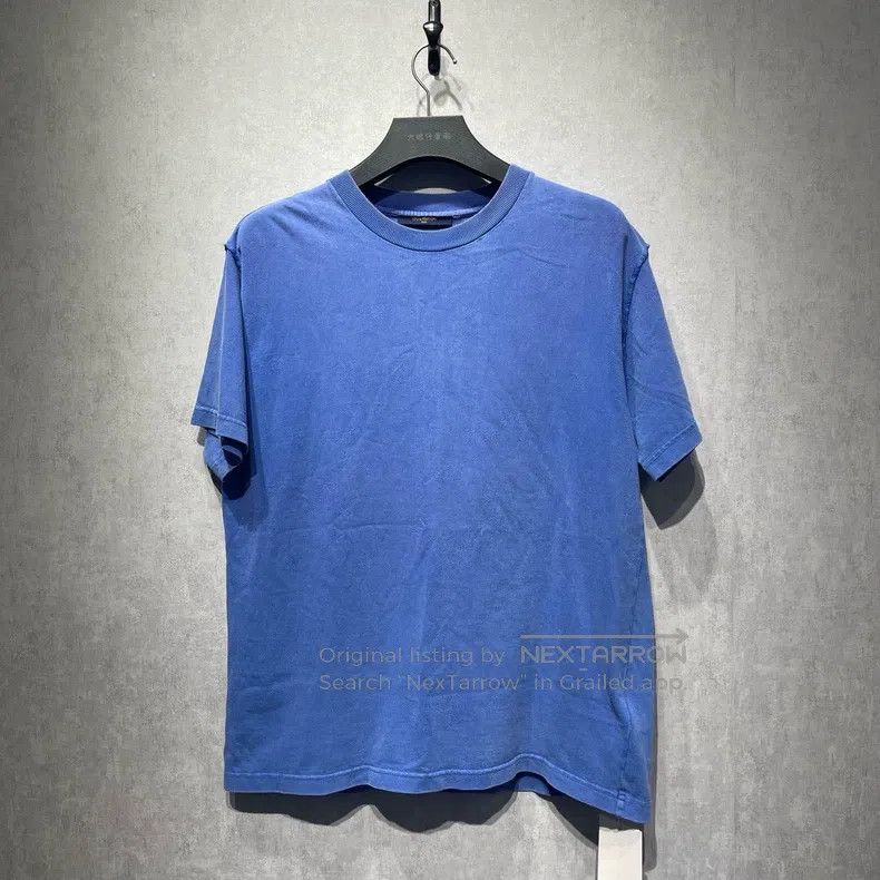 Louis Vuitton Louis Vuitton Solid Crew Neck Short Sleeve Size US L / EU 52-54 / 3 - 1 Thumbnail
