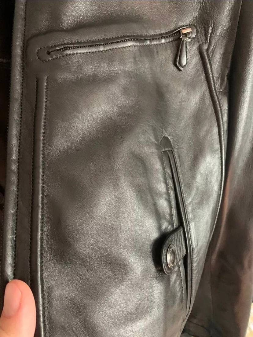 Tom Ford Tom Ford Jacket Leather Motorcycle Black Zip Size:48 IT Size US M / EU 48-50 / 2 - 12 Thumbnail