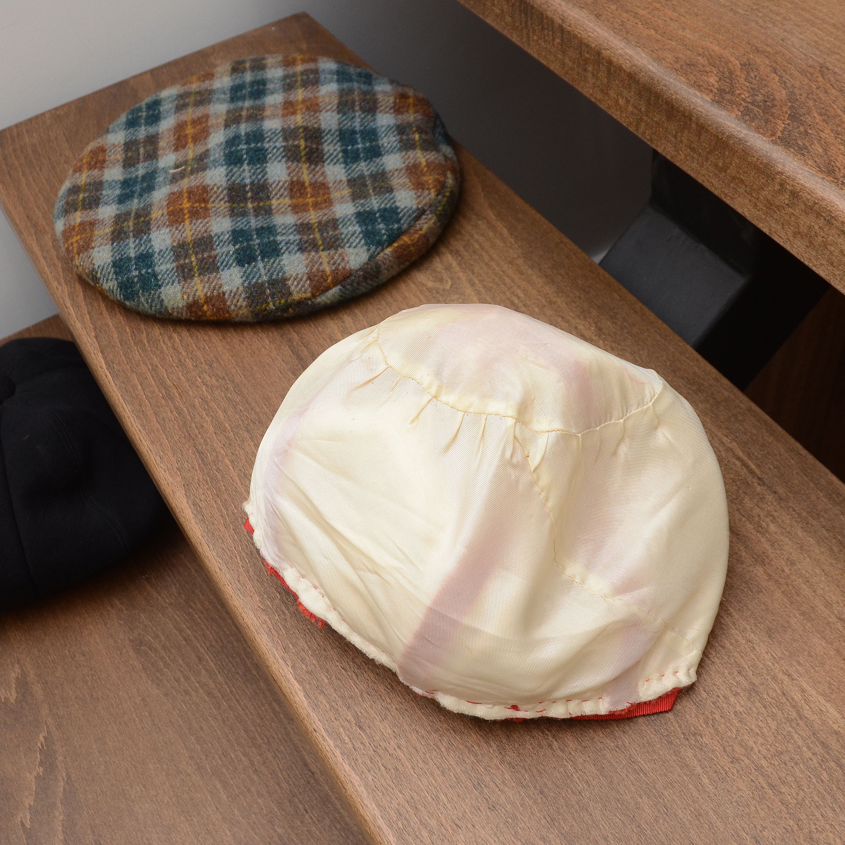 Vintage Jaeger Beret Lot of 3 Hats Tam Slouch Soft Wool