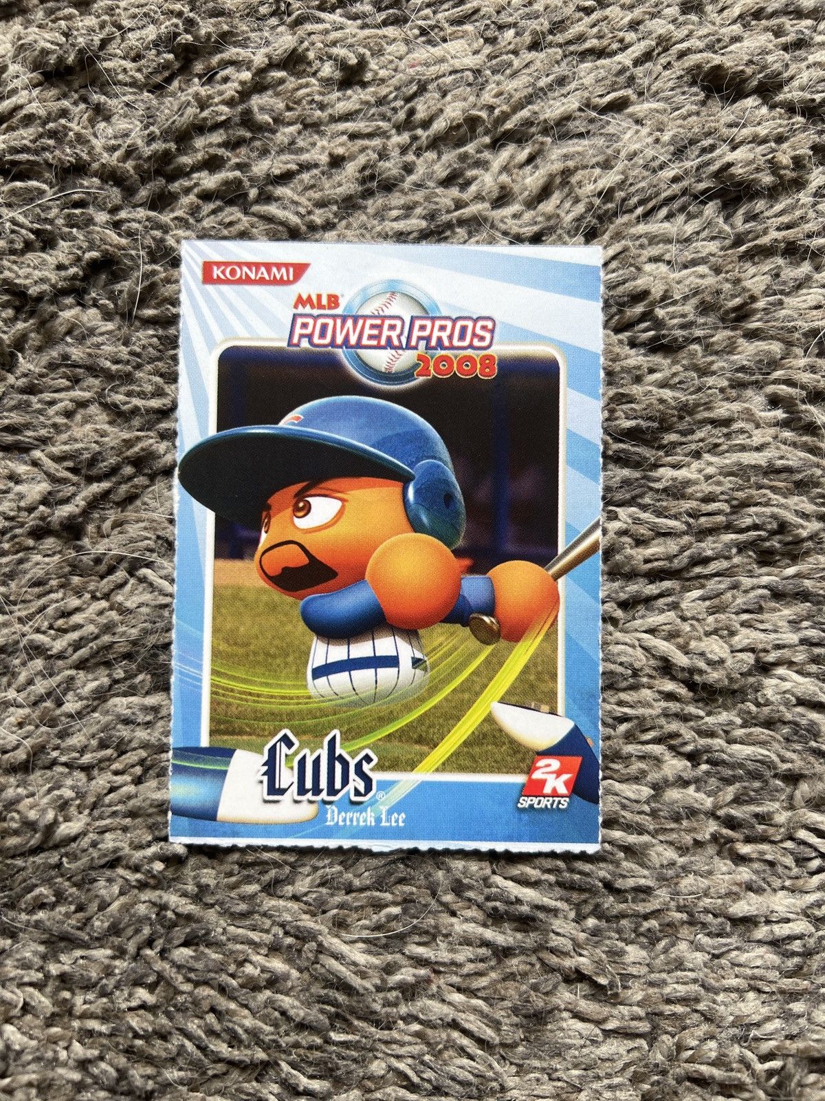 MLB 2008 Konami MLB Power Pros Derrek Lee Card Size ONE SIZE - 1 Thumbnail