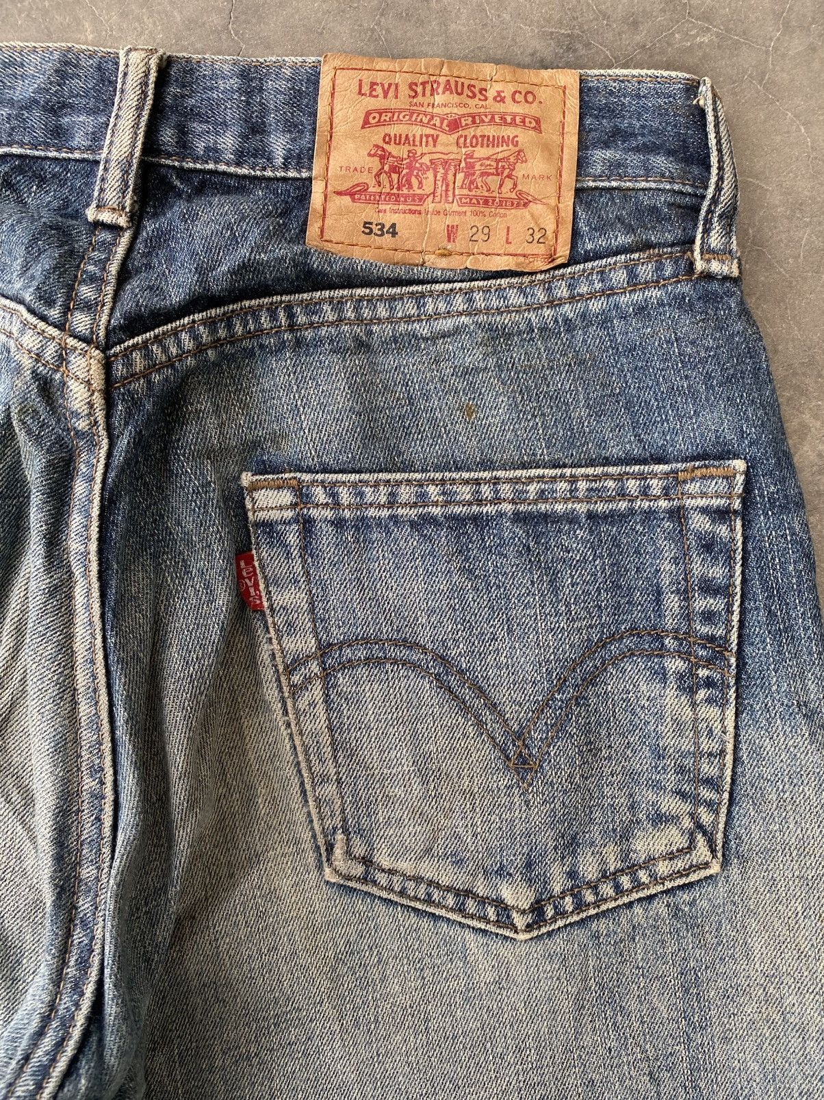 Levi's Levis 534 button 359 Size US 29 - 7 Thumbnail