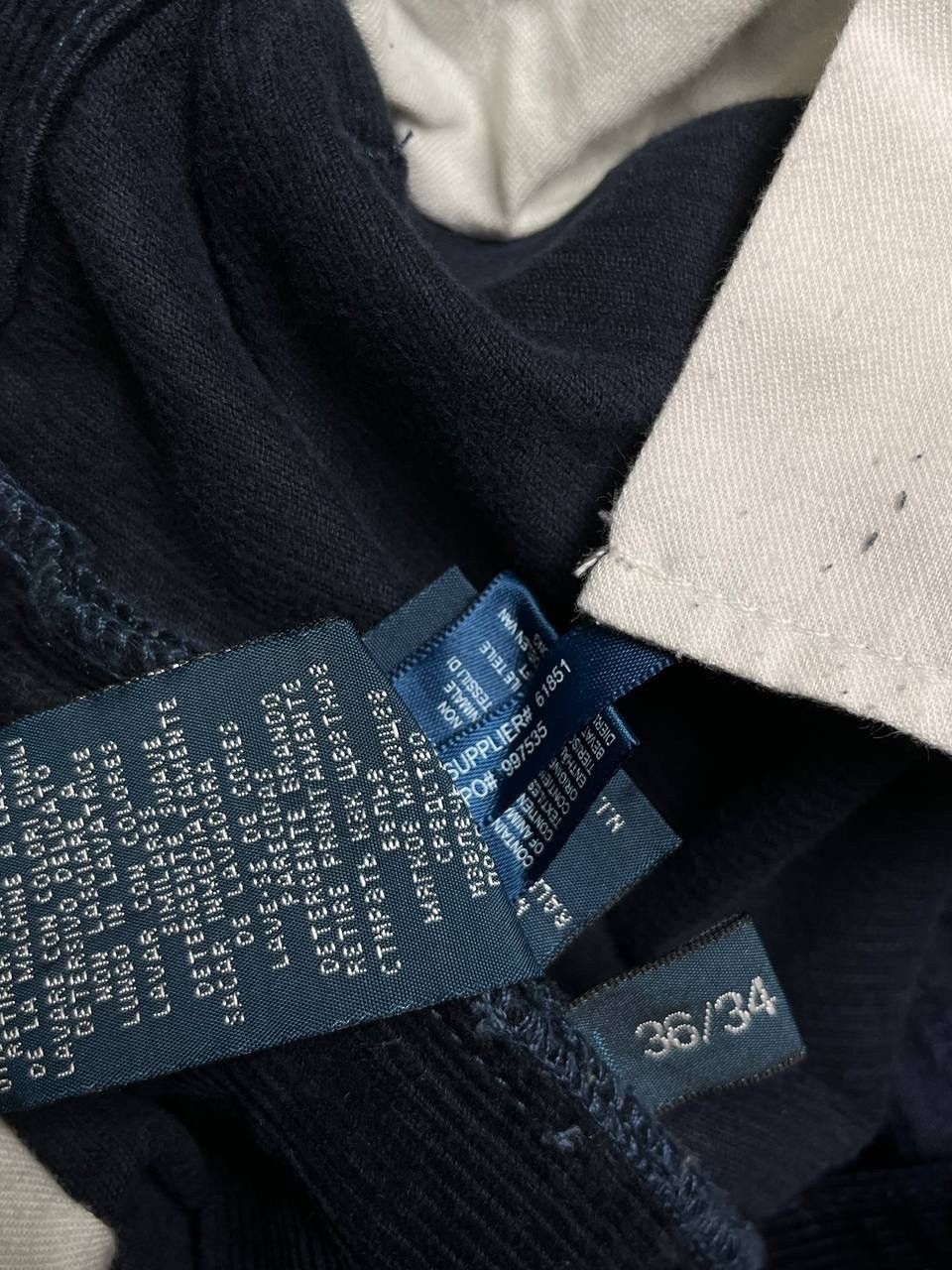 Polo Ralph Lauren Vintage Polo Ralph Lauren Velvet Baggy Pants Y2K 36x34 Size US 36 / EU 52 - 9 Thumbnail