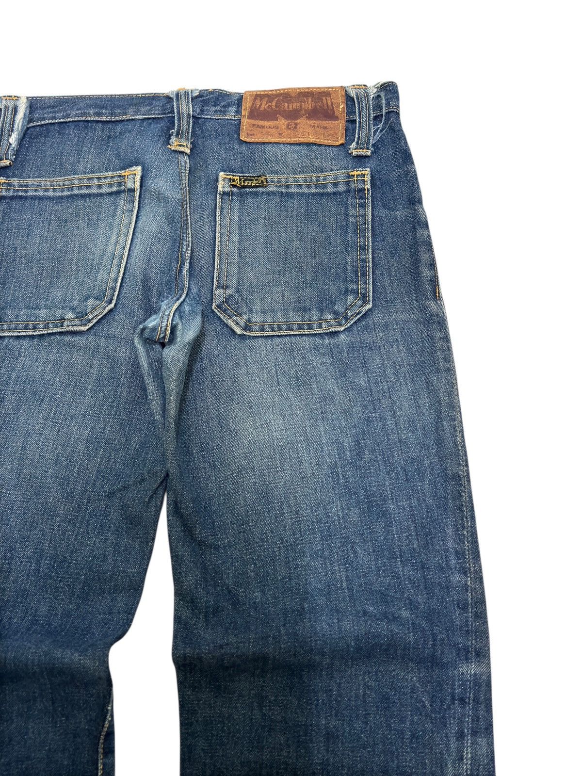 Hysteric Glamour Mc Campbell Release Hem Flare Denim Shorter Inseam Fit Size US 30 / EU 46 - 12 Thumbnail