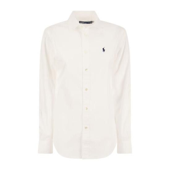 Polo Ralph Lauren POLO RALPH LAUREN Women Shirts 211891376 WHITE Size M / US 6-8 / IT 42-44 - 1 Thumbnail