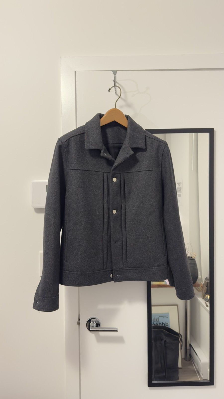 Harmony Paris Harmony Paris Manuel Wool pleated jacket Size US M / EU 48-50 / 2 - 1 Thumbnail