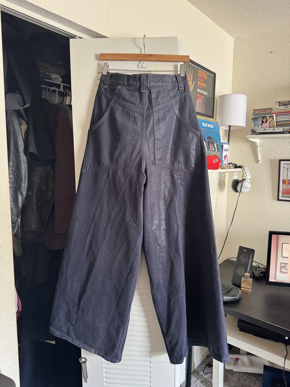 Eckhaus Latta Eckhaus Latta Wax Denim Jeans Size US 30 / EU 46 - 3 Thumbnail