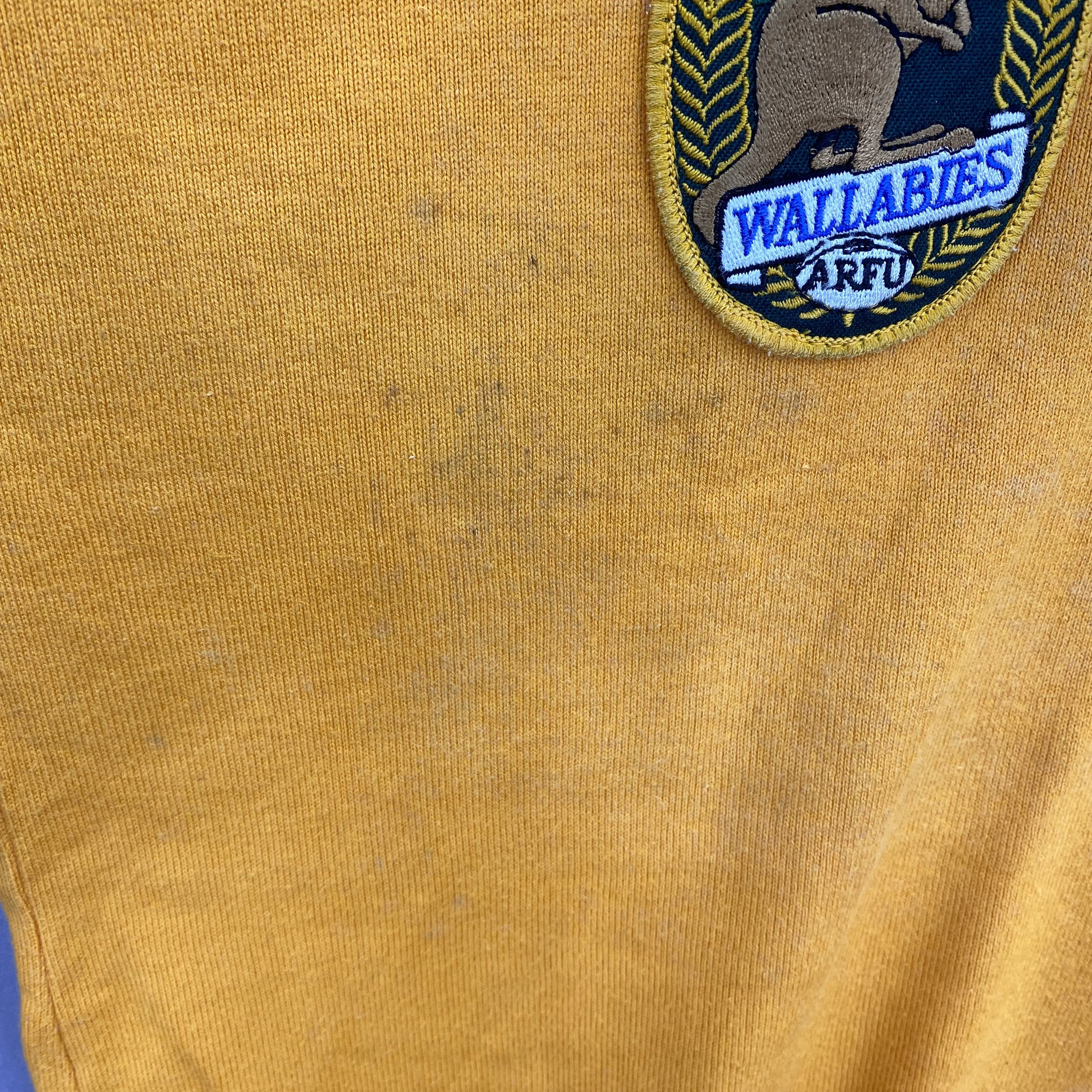 Canterbury of New Zealand Vintage 90s Canterbury Australia Wallabies Rugby Shirt Size US S / EU 44-46 / 1 - 8 Thumbnail