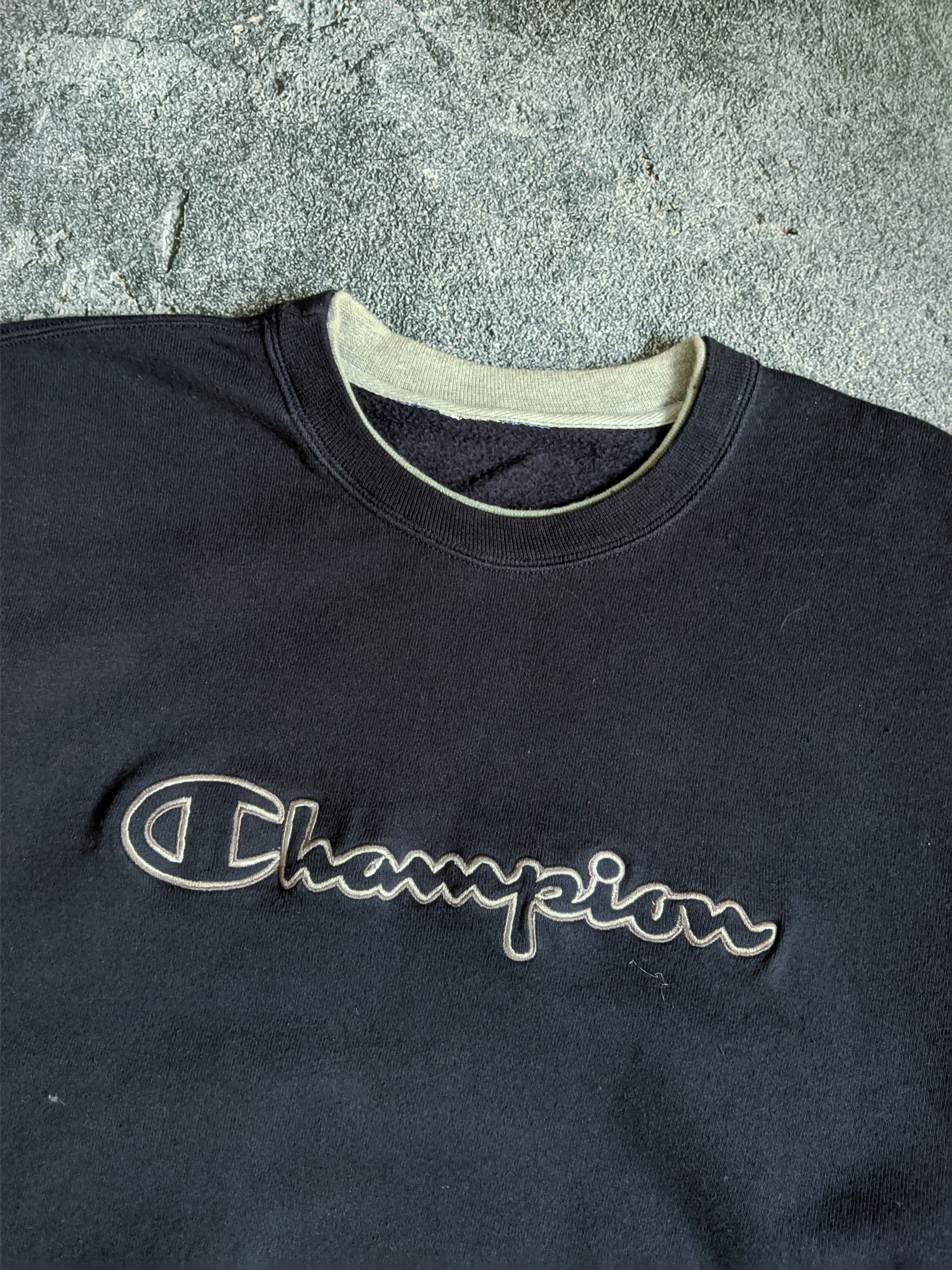 Champion Vintage Champion sweatshirt embroidered logo y2k Size US XL / EU 56 / 4 - 6 Thumbnail