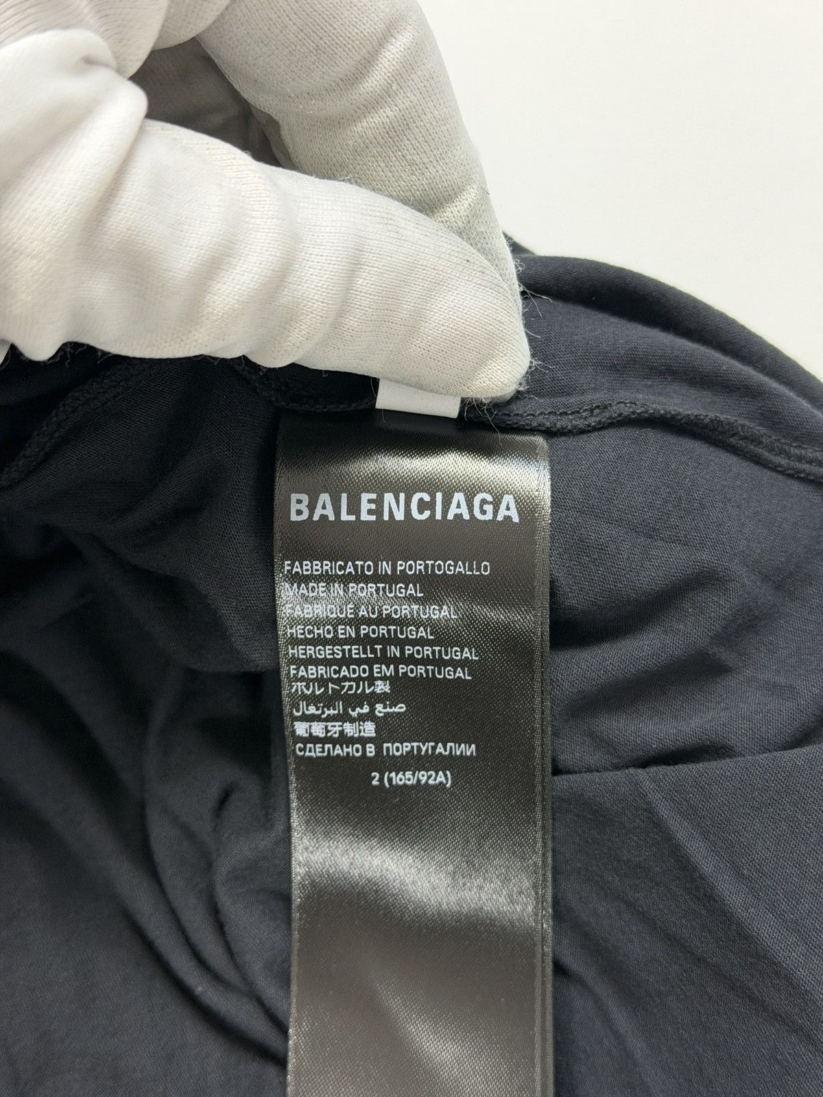 Balenciaga Balenciaga I Love Paris & Balenciaga Tee Size US L / EU 52-54 / 3 - 6 Thumbnail