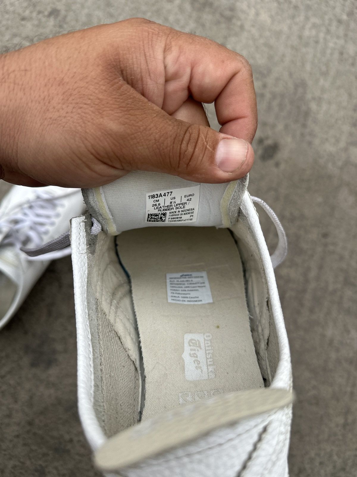 Asics × Japanese Brand × Vintage Onitsuka tiger triple white Size US 8.5 / EU 41-42 - 8 Thumbnail