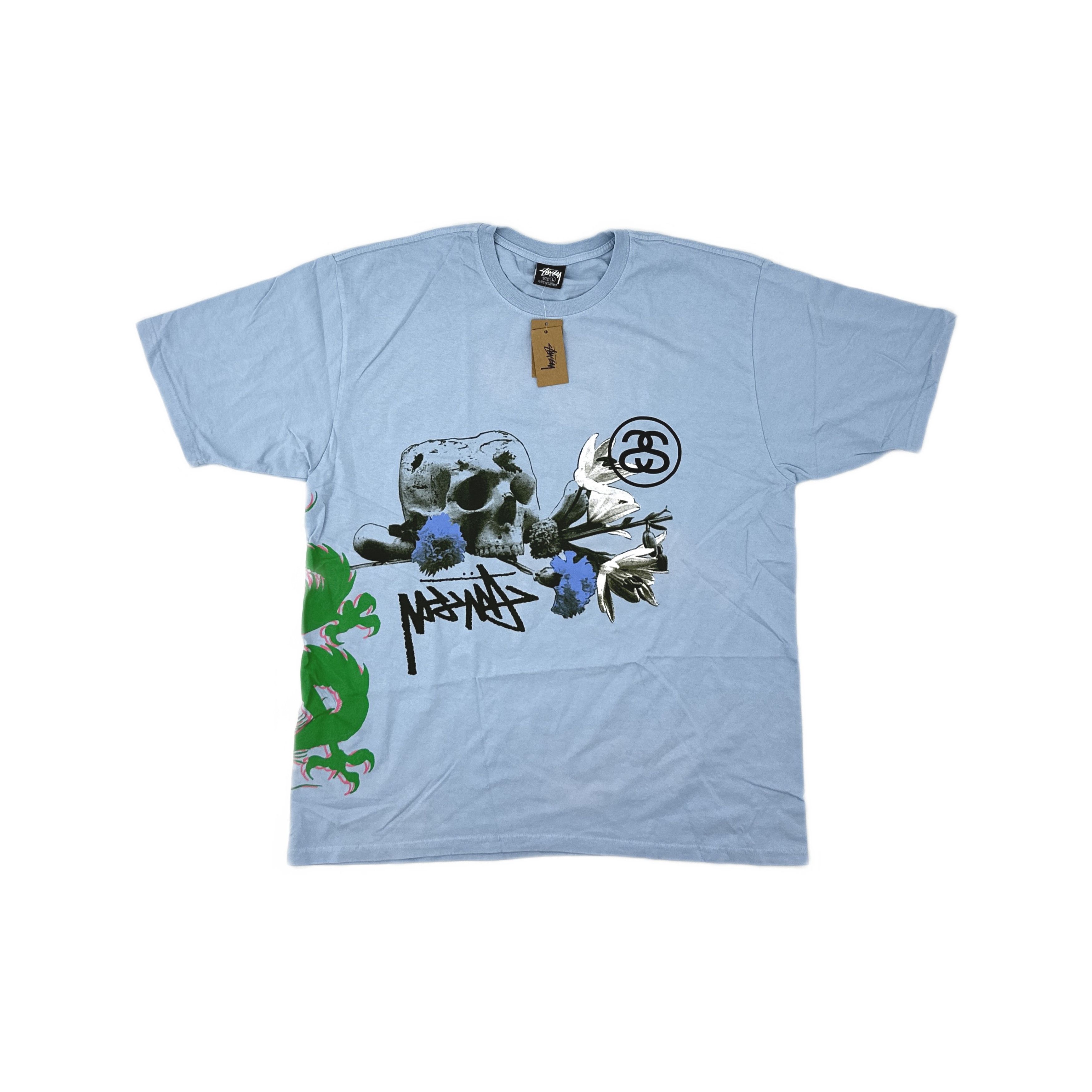 Stussy Stussy Skull Graphic T-Shirt Size L Size US L / EU 52-54 / 3 - 1 Thumbnail