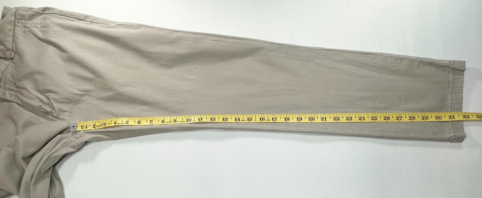 Vineyard Vines Vineyard Vines Flat Cotton Spandex Chinos Khaki Mens 32/32 Size US 32 / EU 48 - 5 Thumbnail