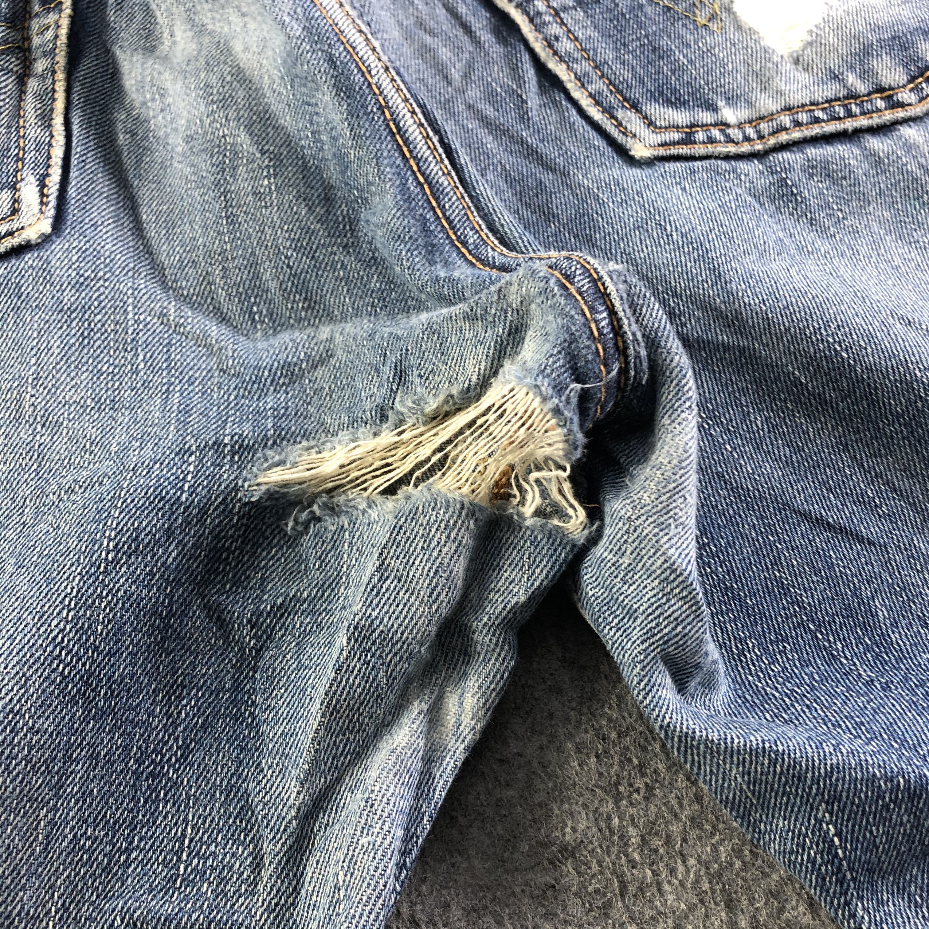 Edwin Vintage Blue Wash Edwin 505x Jeans-J3599 Size US 31 - 8 Thumbnail